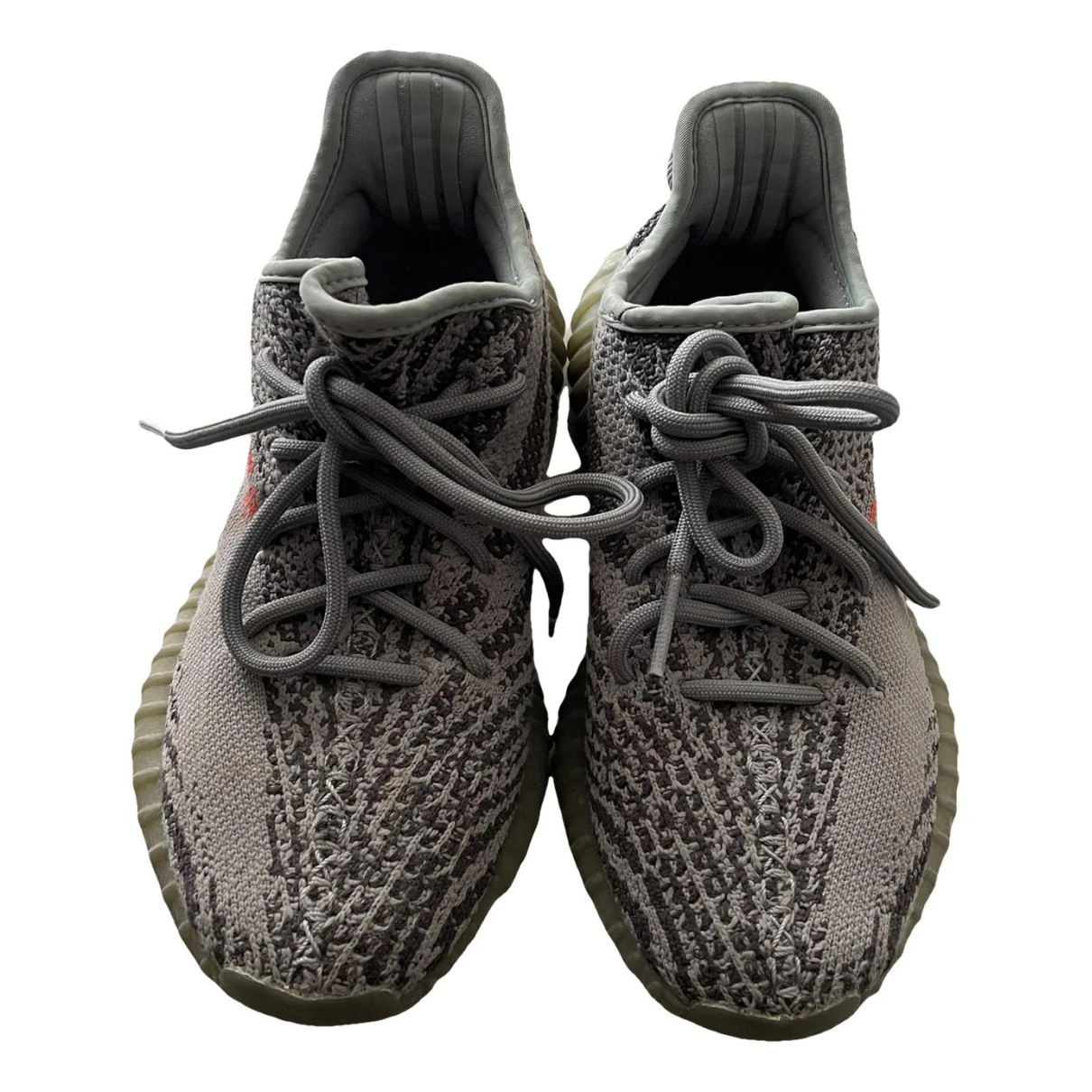 Pre-owned Yeezy X Adidas Boost 350 V2 Trainers In Grey