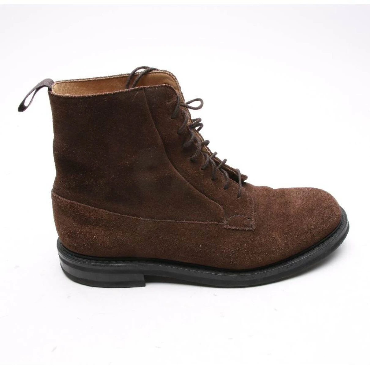 Pre-owned Church's Leather Boots In Brown