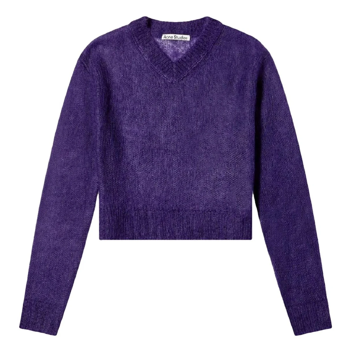 Pre-owned Acne Studios Wool Jumper In Purple