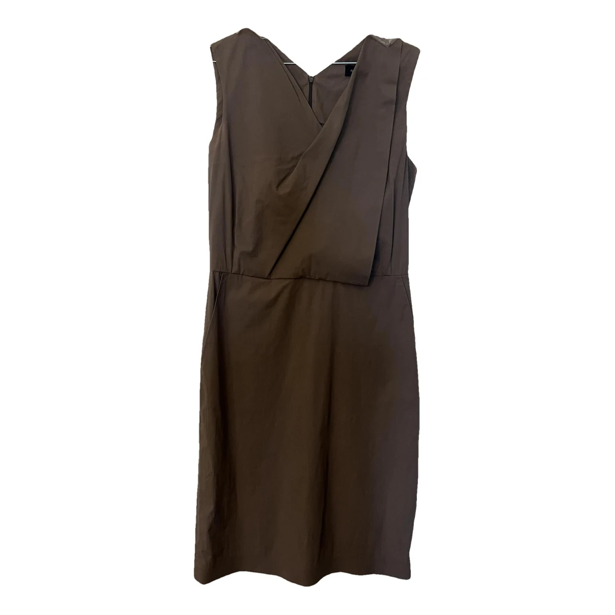Pre-owned Piazza Sempione Mid-length Dress In Grey