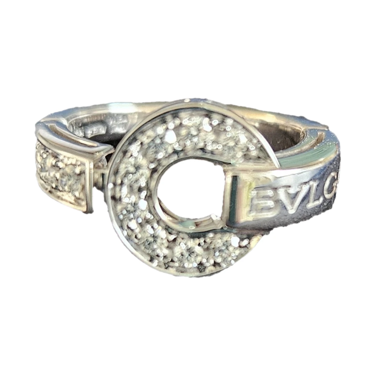 Pre-owned Bvlgari Bulgari White Gold Ring In Other