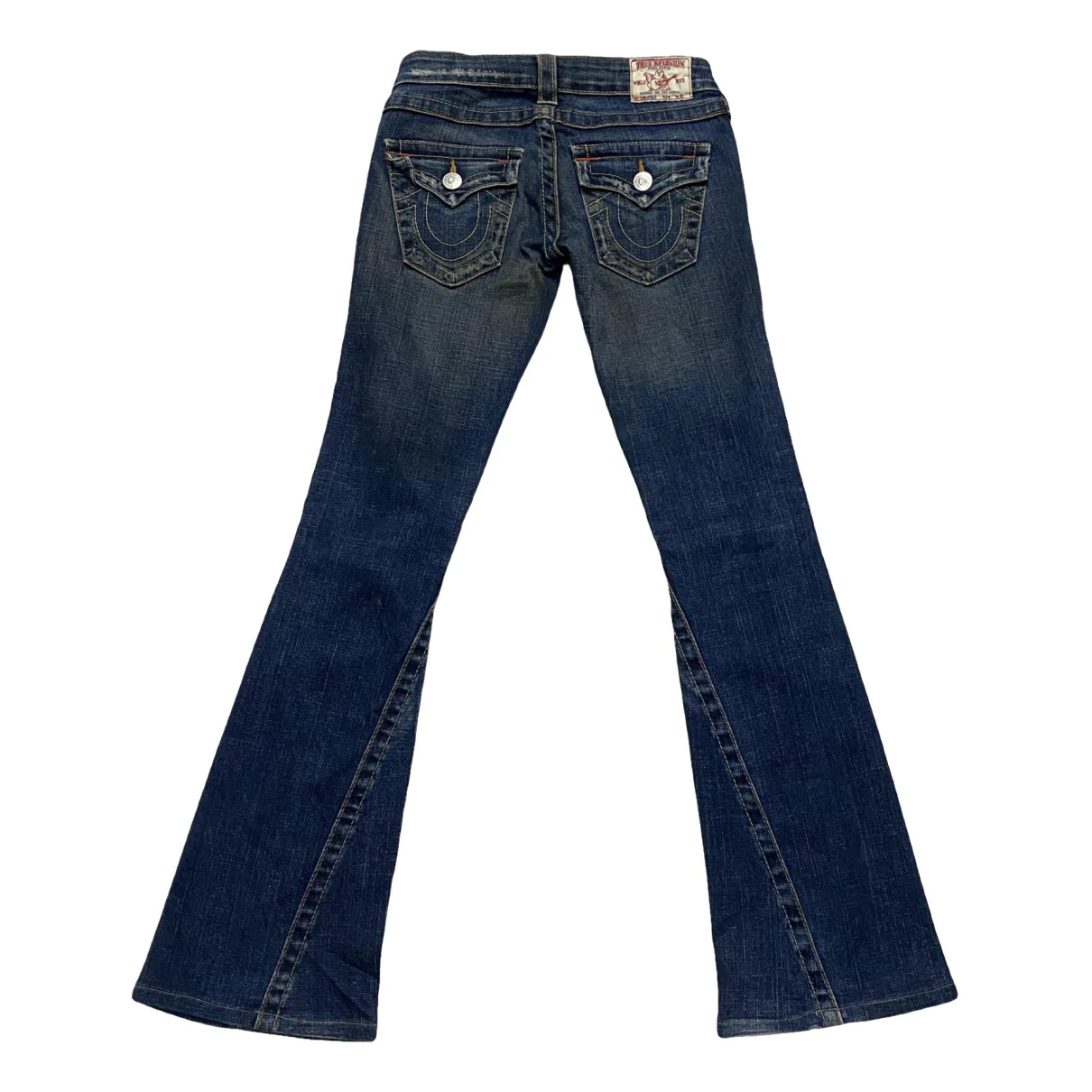 Pre-owned True Religion Bootcut Jeans In Blue