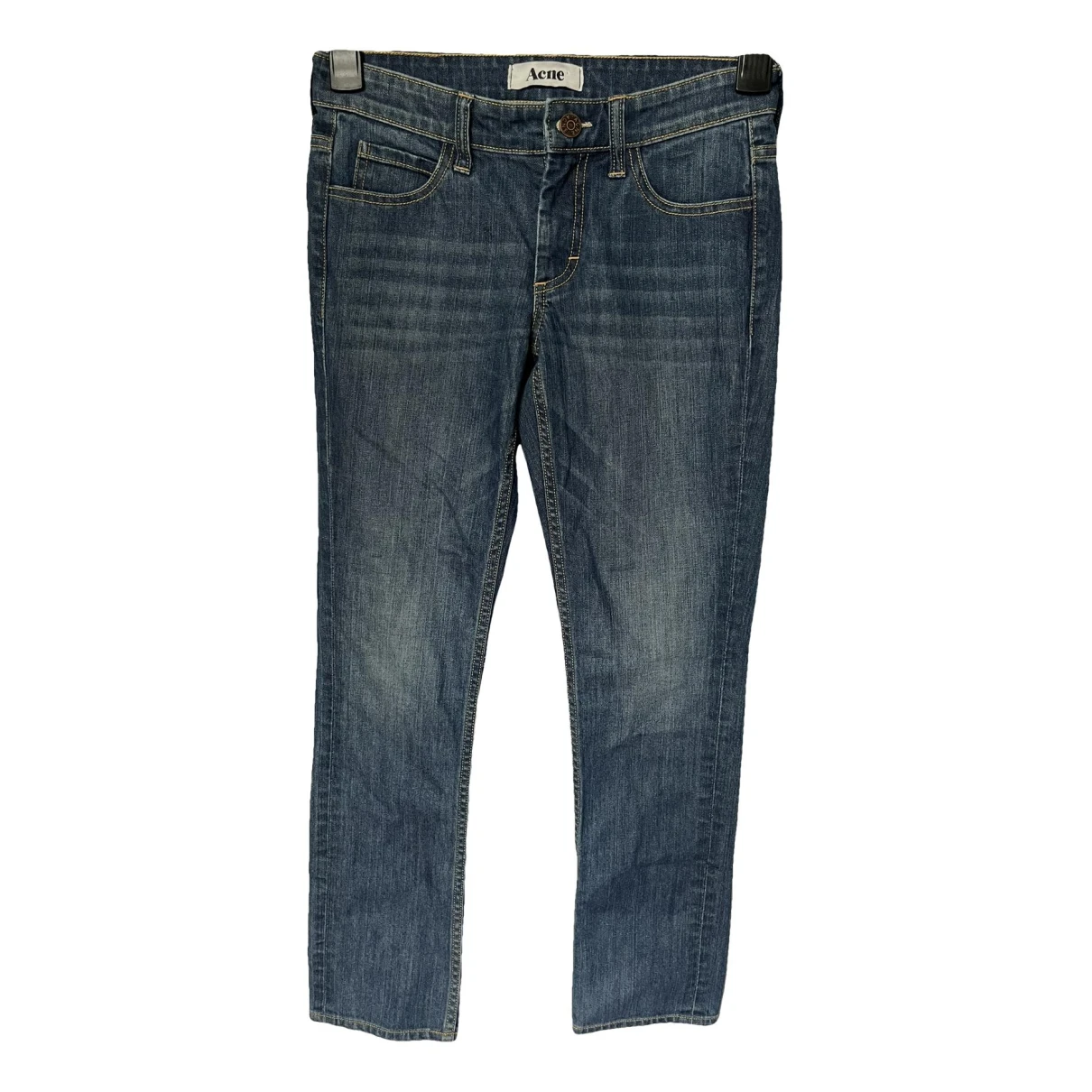 Pre-owned Acne Studios Hex Bootcut Jeans In Blue