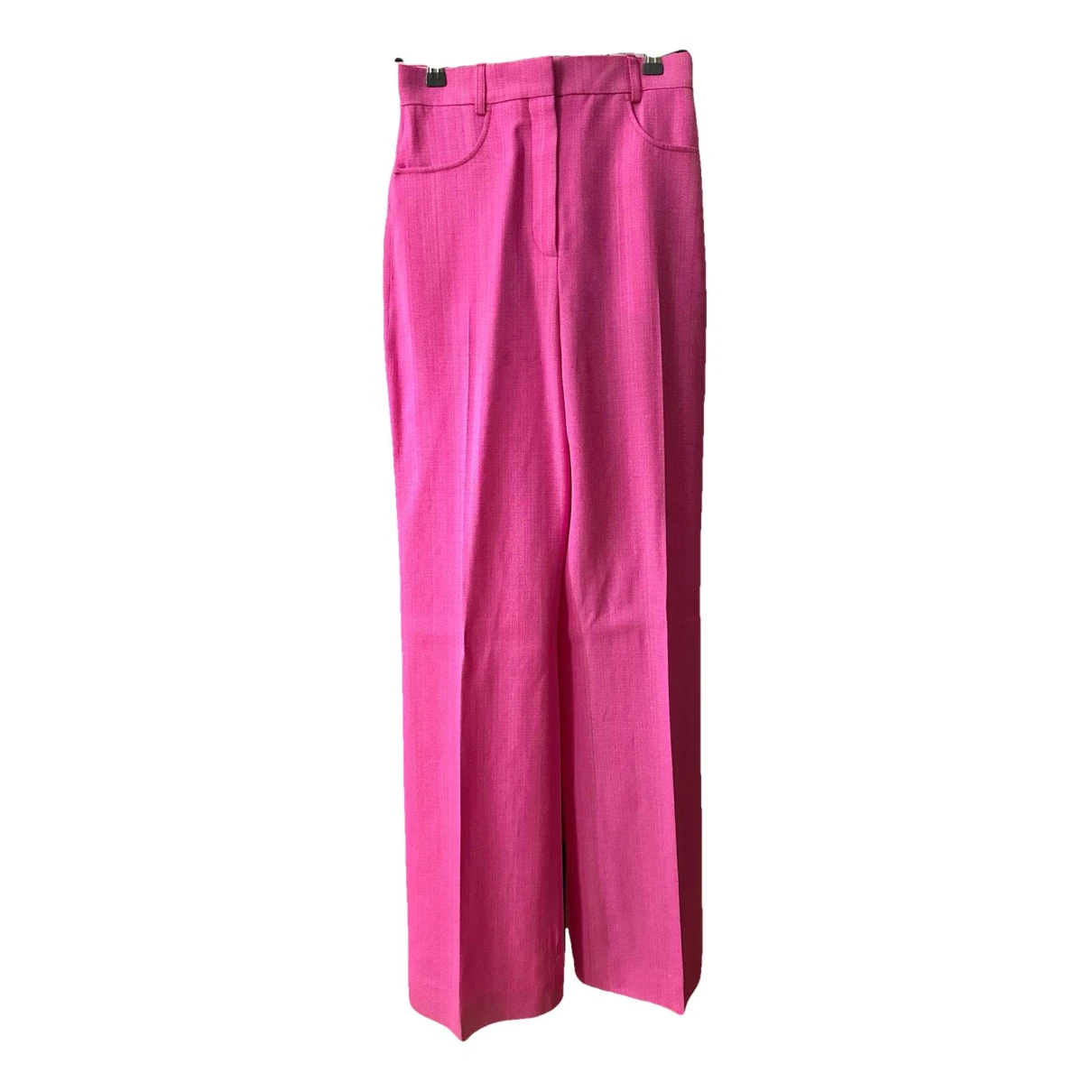 Pre-owned Jacquemus Silk Trousers In Pink