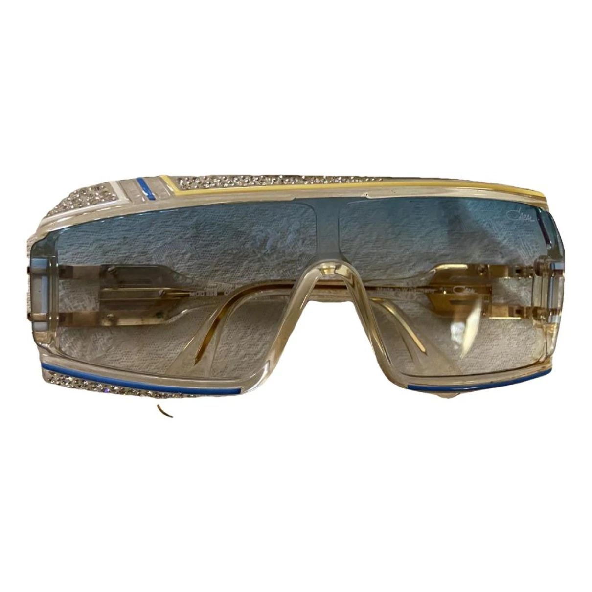 Pre-owned Cazal Sunglasses In Blue