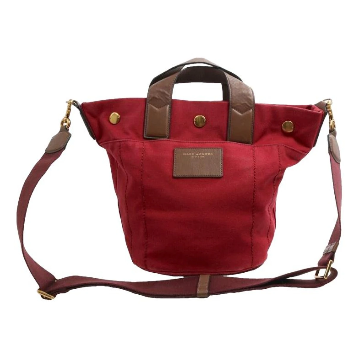 Pre-owned Marc Jacobs Cloth Handbag In Red