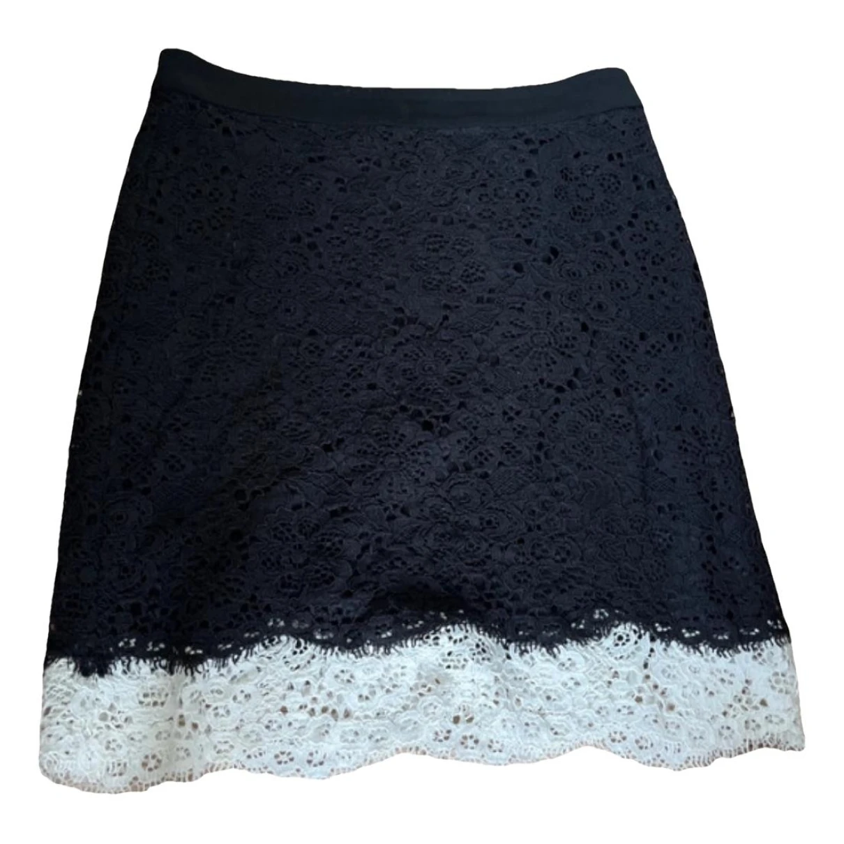 Pre-owned Claudie Pierlot Fall Winter 2020 Mini Skirt In Black