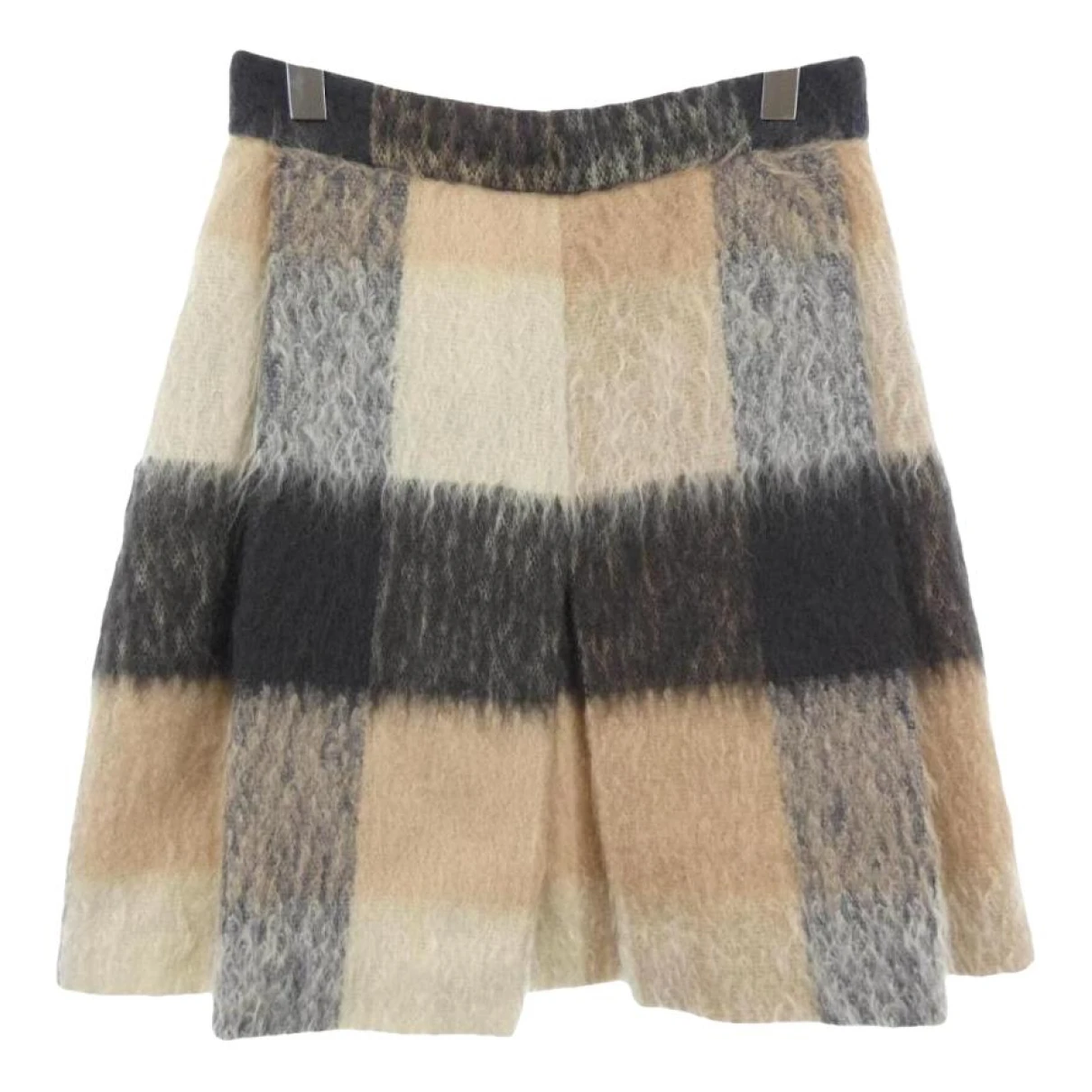 Pre-owned Chloé Wool Mid-length Skirt In Beige