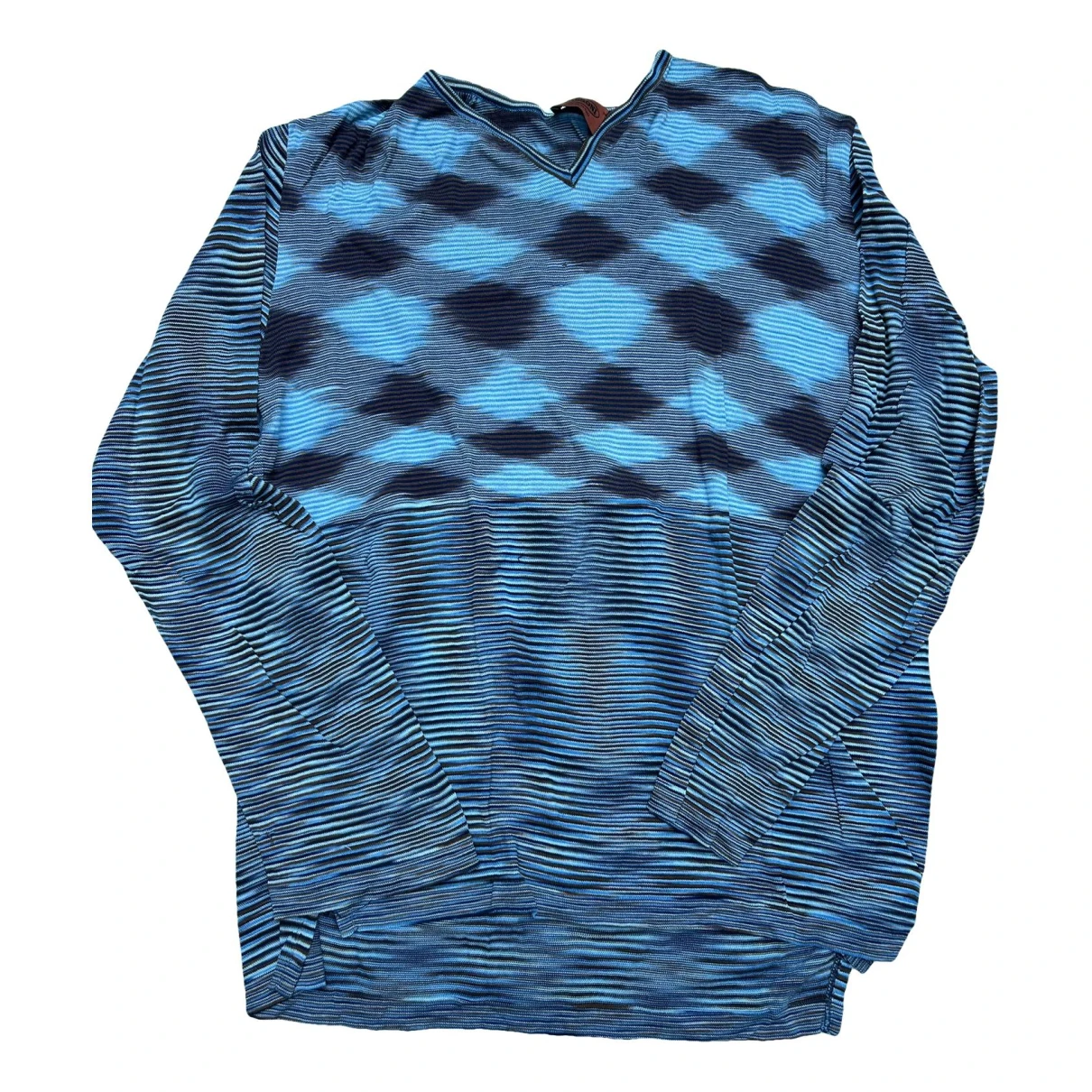 Pre-owned Missoni Knitwear & Sweatshirt In Blue