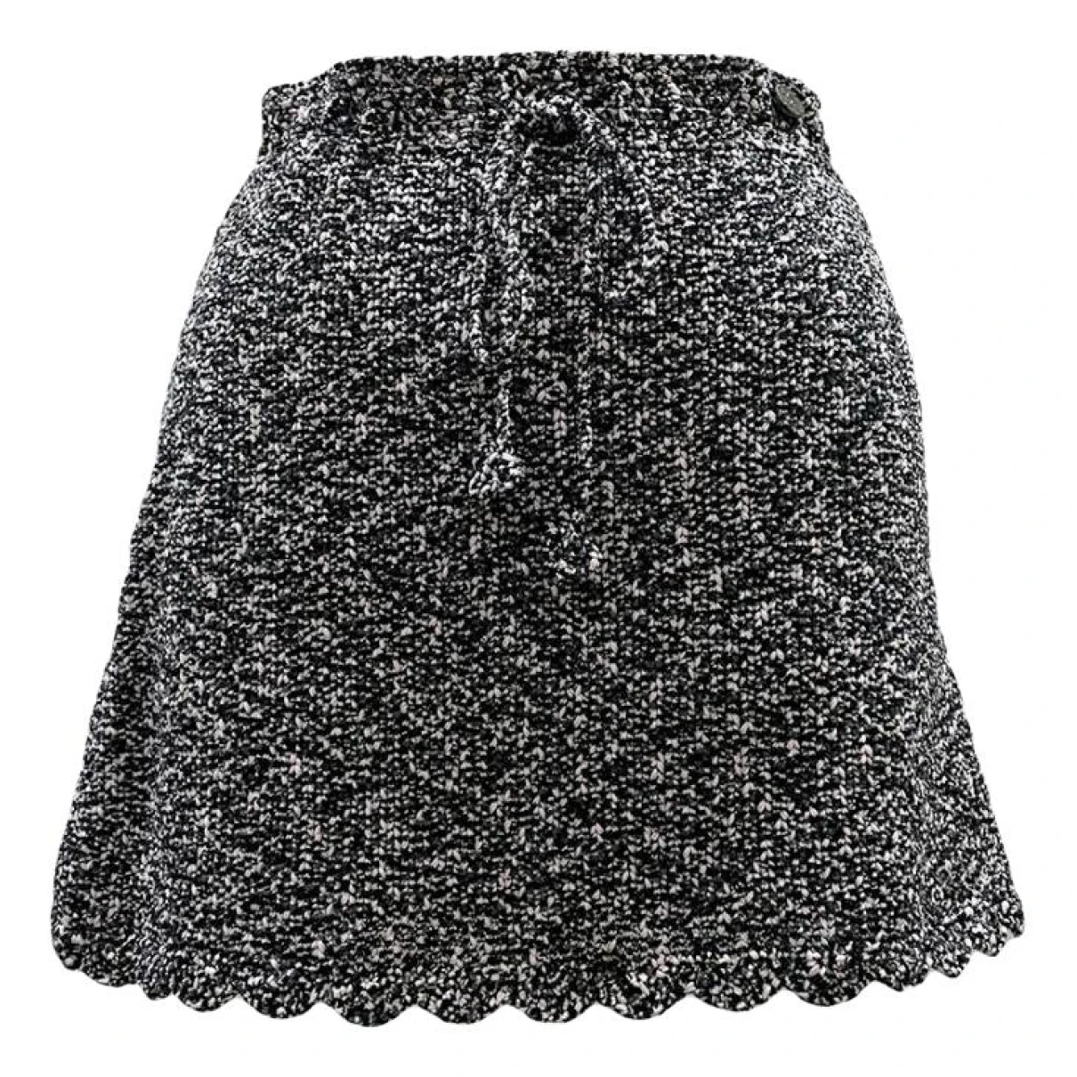 Pre-owned Chanel Mini Skirt In Black