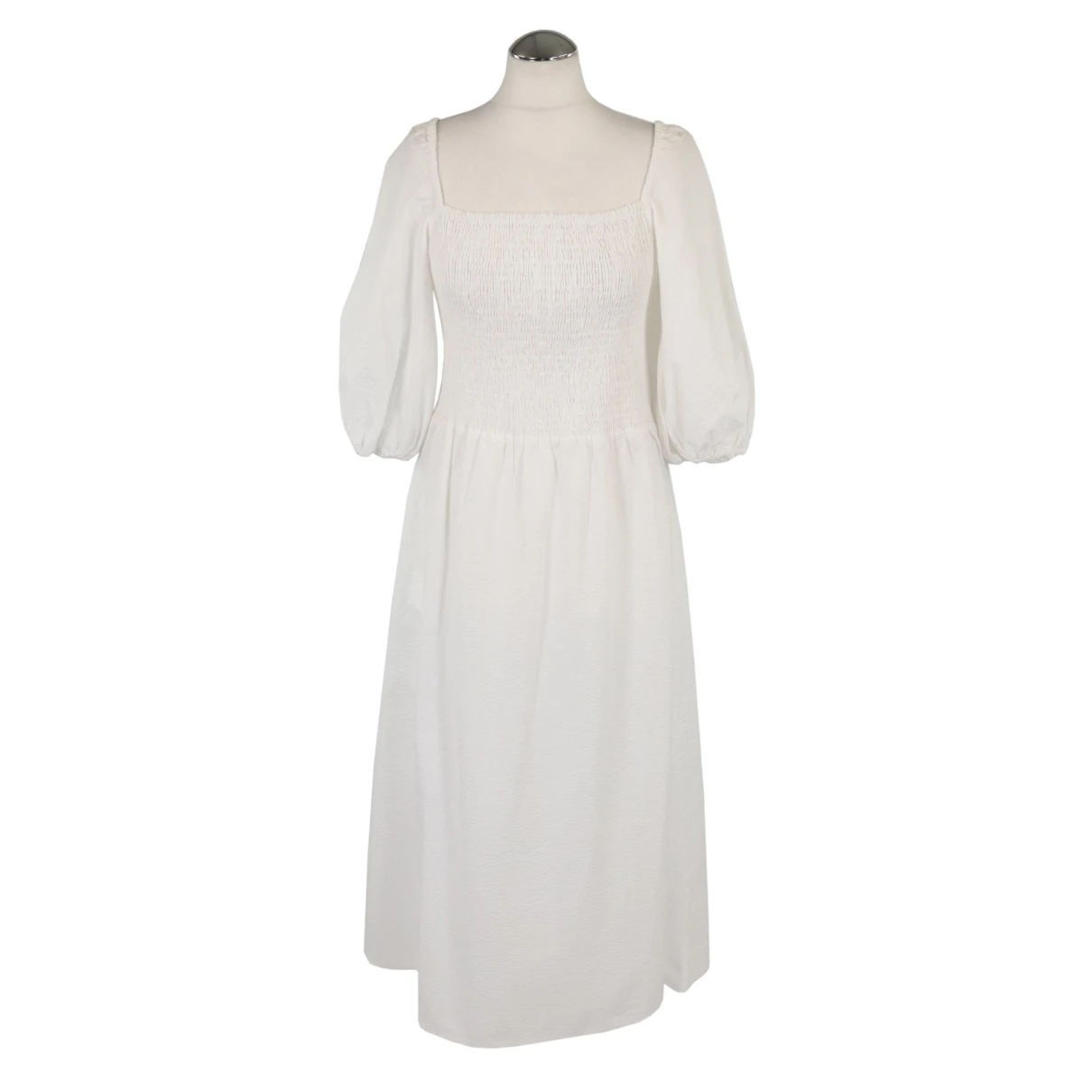 Pre-owned Stylein Mid-length Dress In White