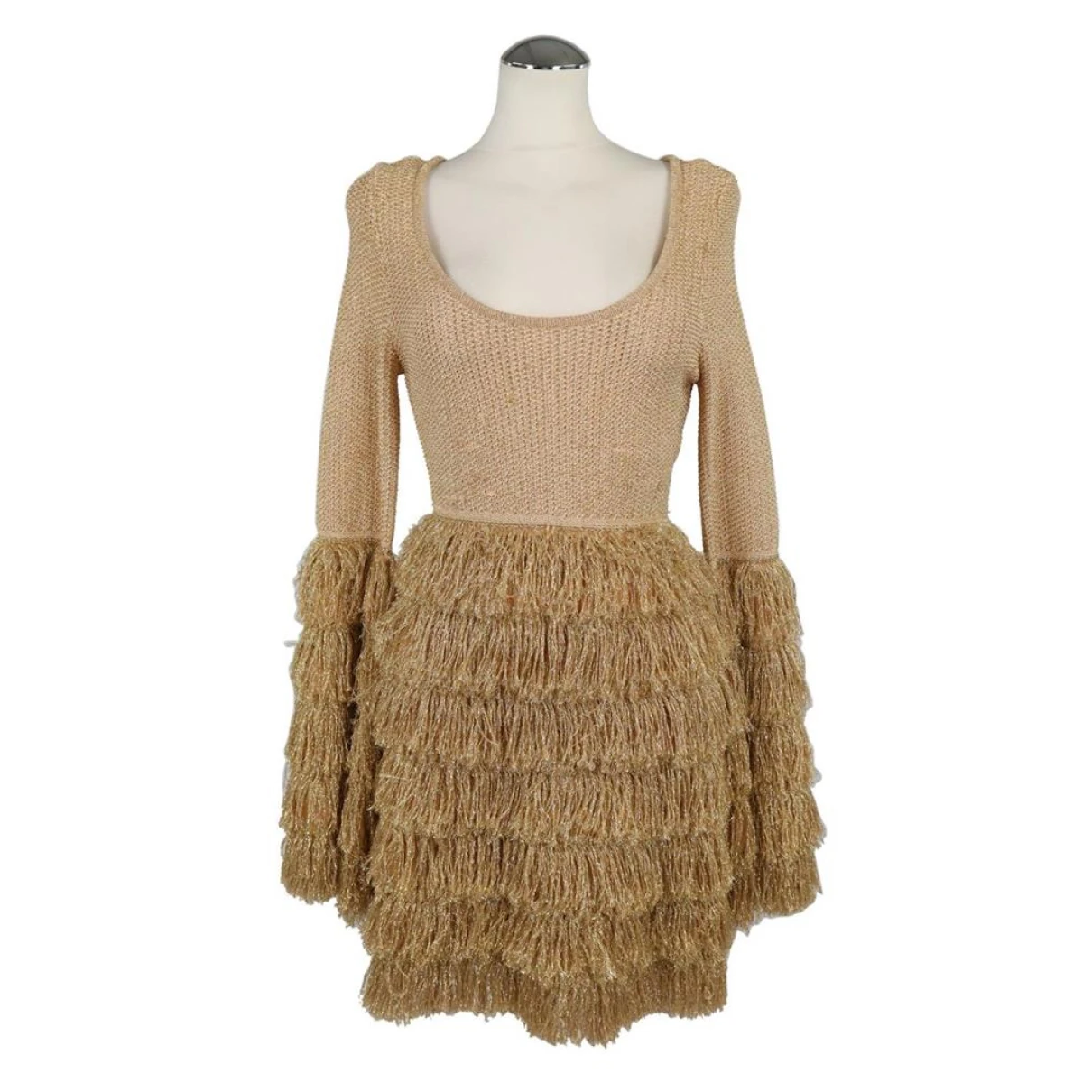 Pre-owned Alice Mccall Mid-length Dress In Gold