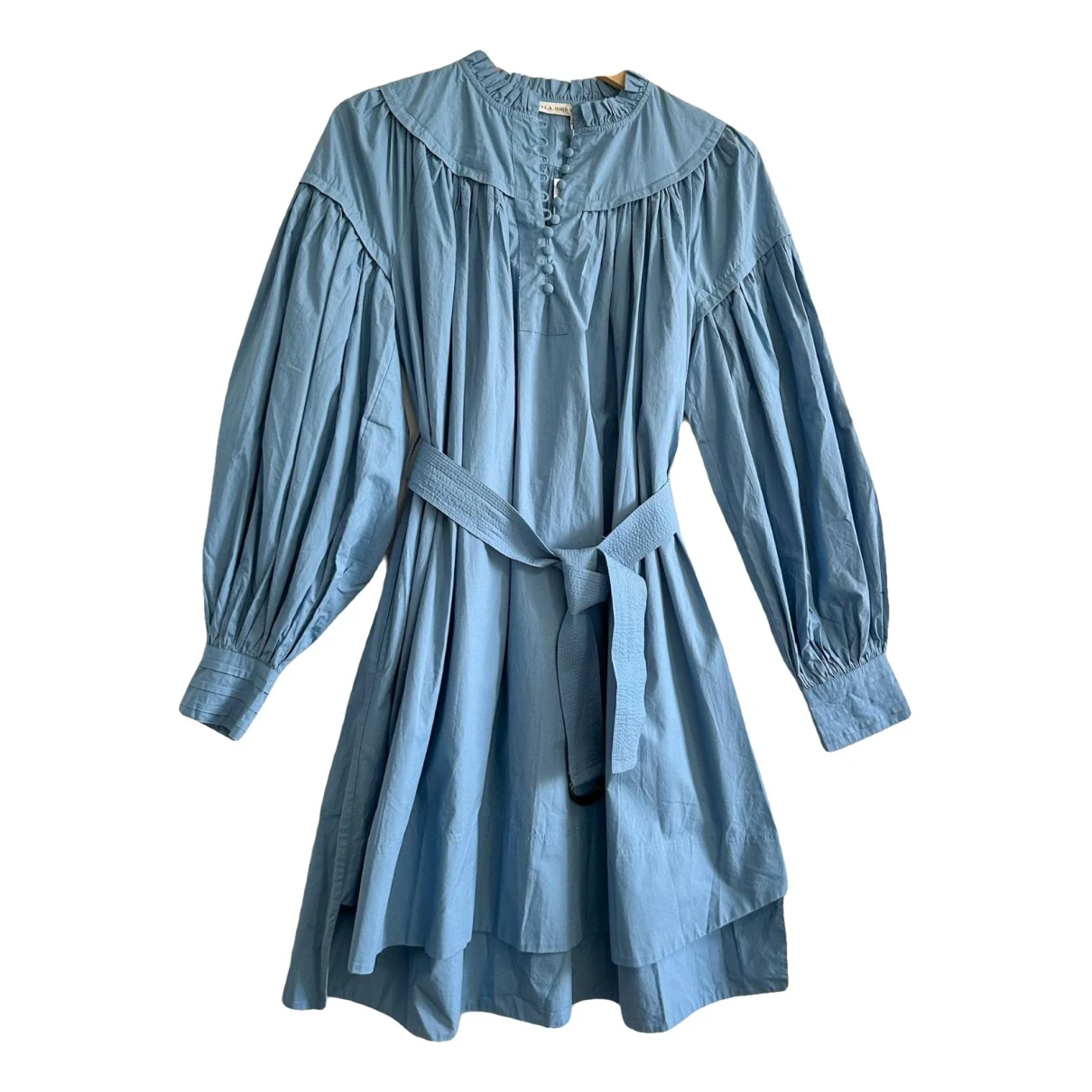 Pre-owned Ulla Johnson Mini Dress In Blue