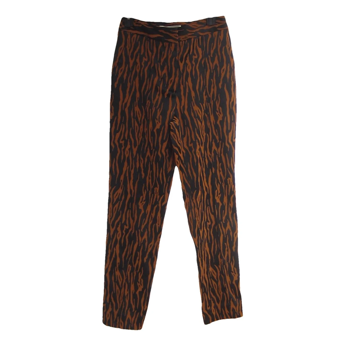 Pre-owned Diane Von Furstenberg Straight Pants In Other