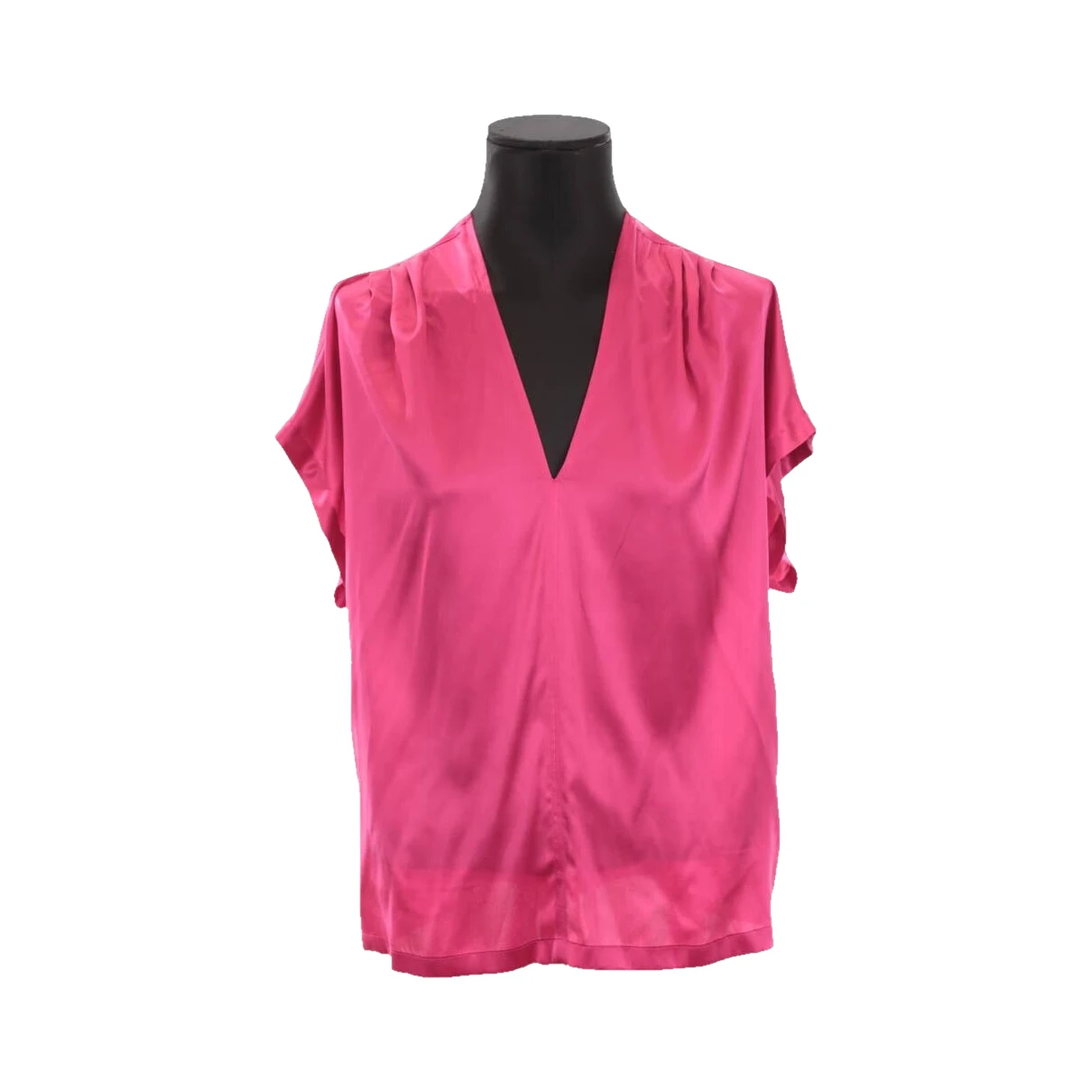 Pre-owned Pinko Silk Blouse In Pink