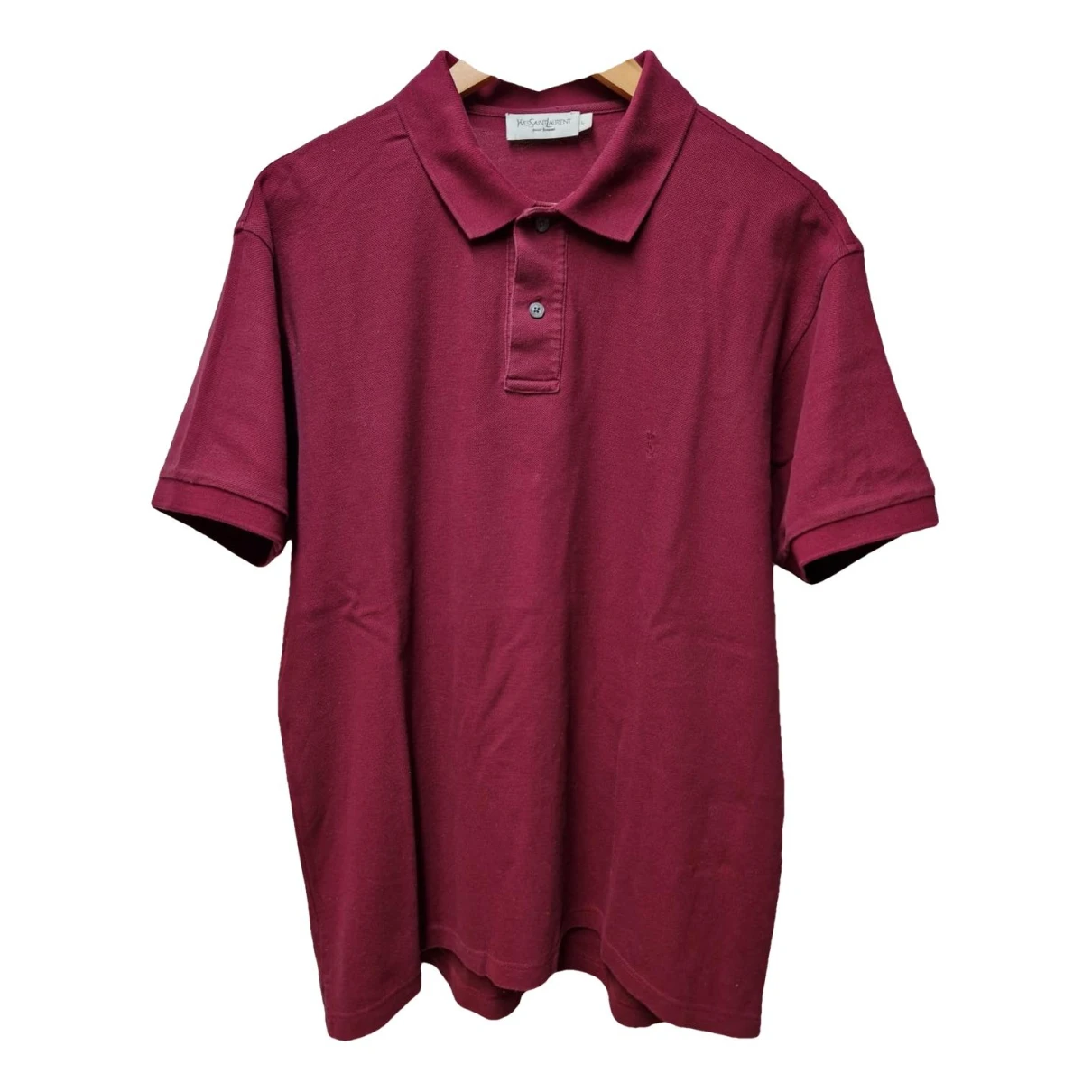 Pre-owned Saint Laurent Polo Shirt In Red