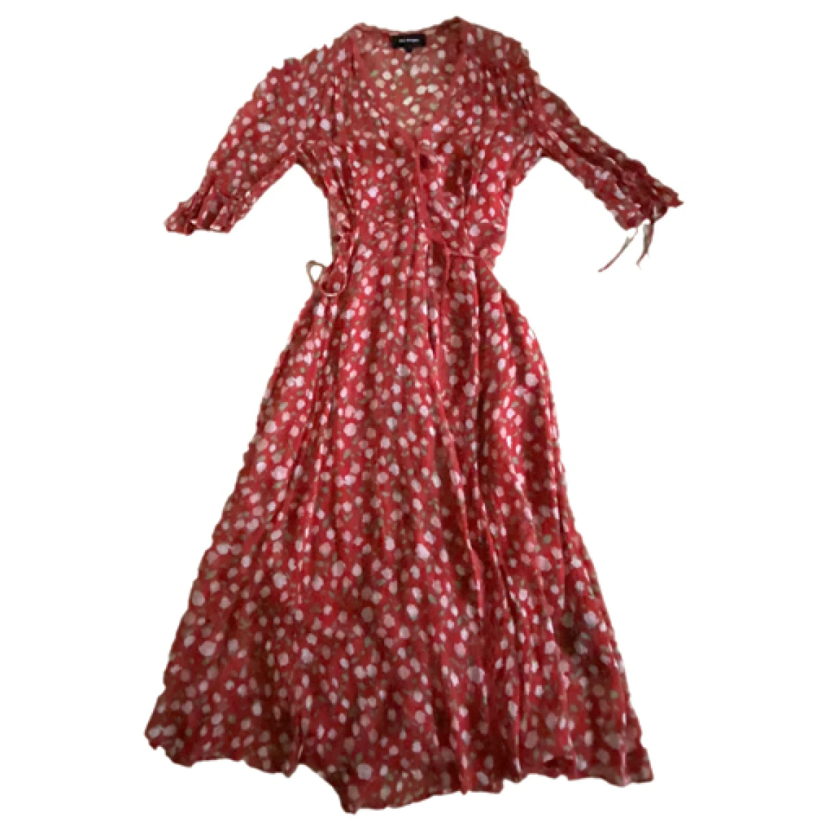 Pre-owned The Kooples Mid-length Dress In Red