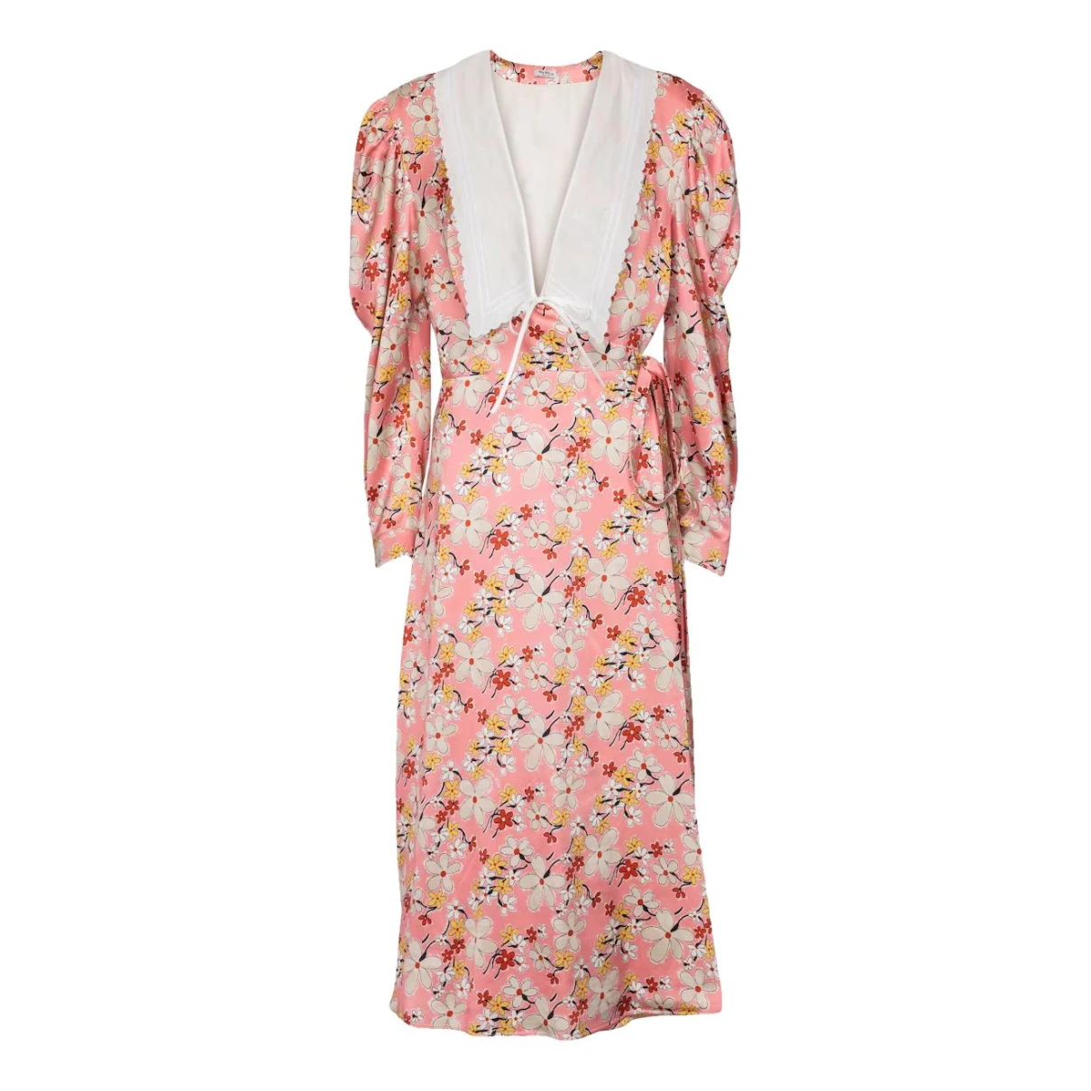 Pre-owned Miu Miu Mid-length Dress In Pink