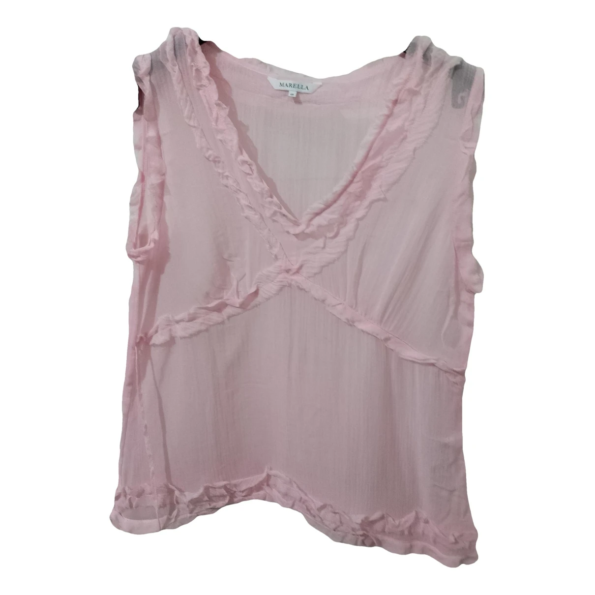 Pre-owned Marella Blouse In Pink