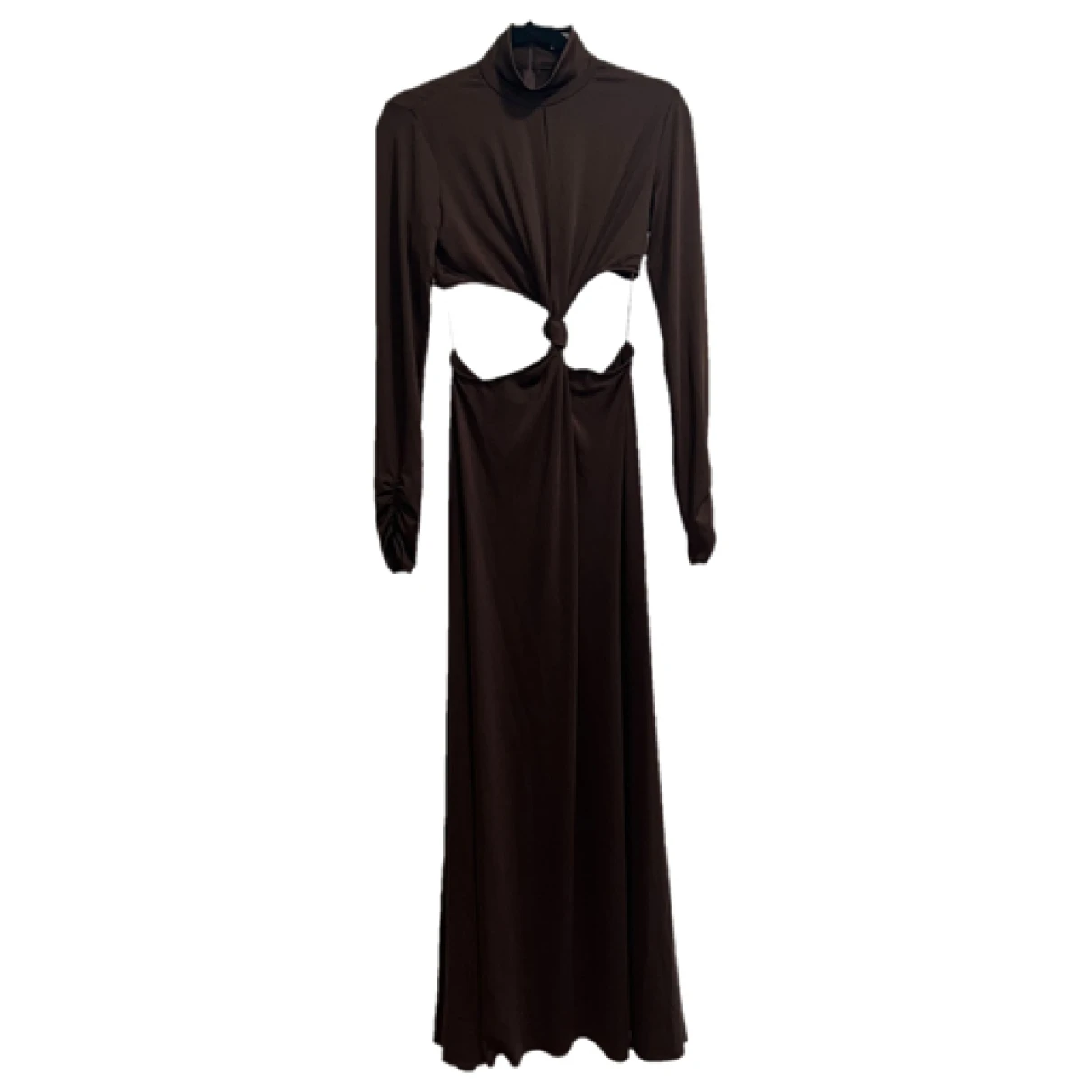 Pre-owned Ronny Kobo Maxi Dress In Brown