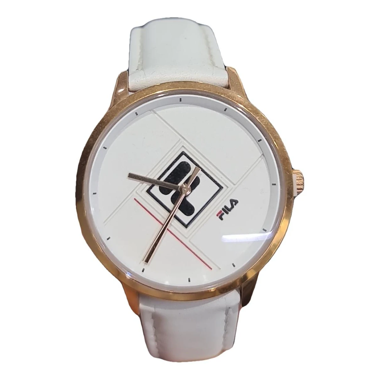 Pre-owned Fila Watch In White