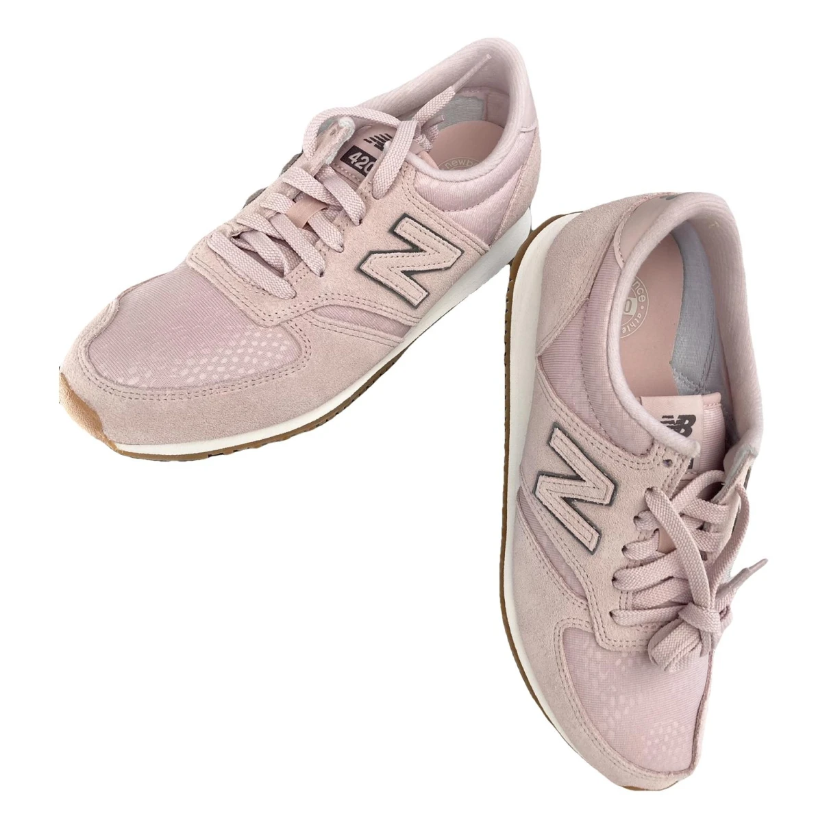 Pre-owned New Balance 420 Trainers In Pink