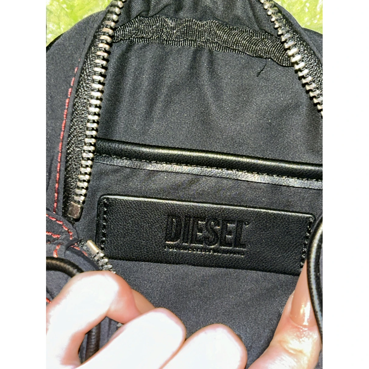 Pre-owned Diesel Handbag In Black