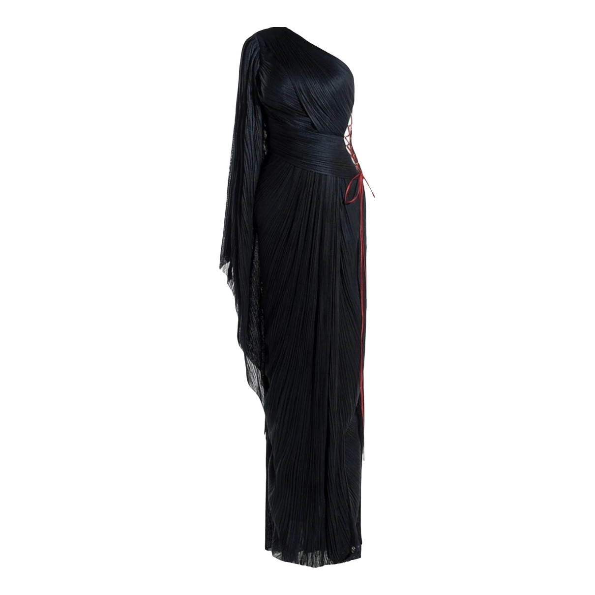 Pre-owned Maria Lucia Hohan Silk Dress In Black