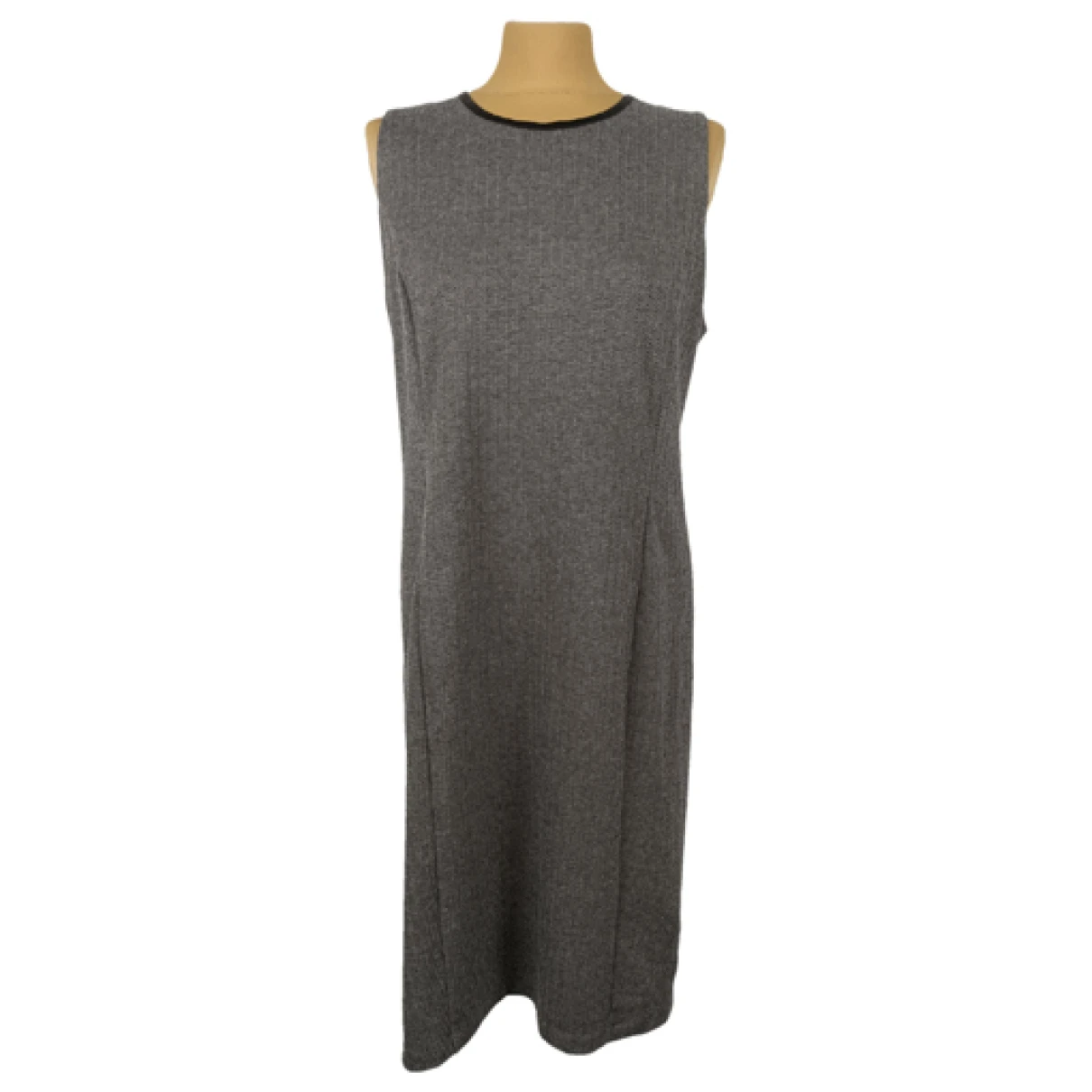 Pre-owned Lauren Ralph Lauren Mid-length Dress In Grey