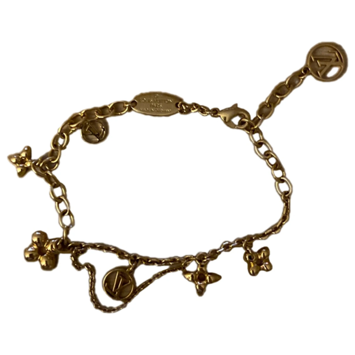 Pre-owned Louis Vuitton Bracelet In Gold
