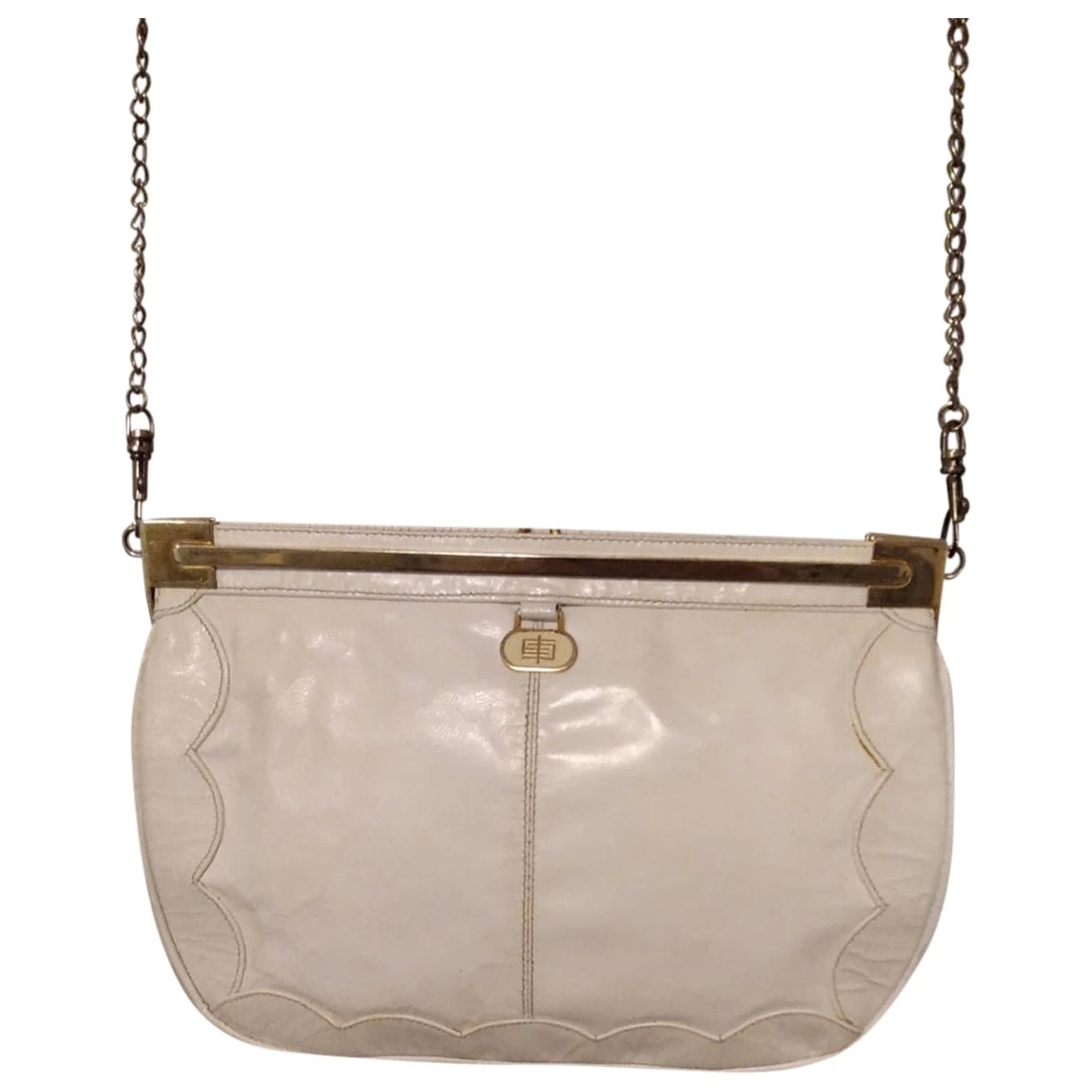 Pre-owned Emilio Pucci Leather Handbag In White