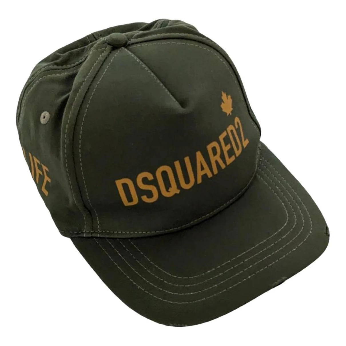 Pre-owned Dsquared2 Hat In Green