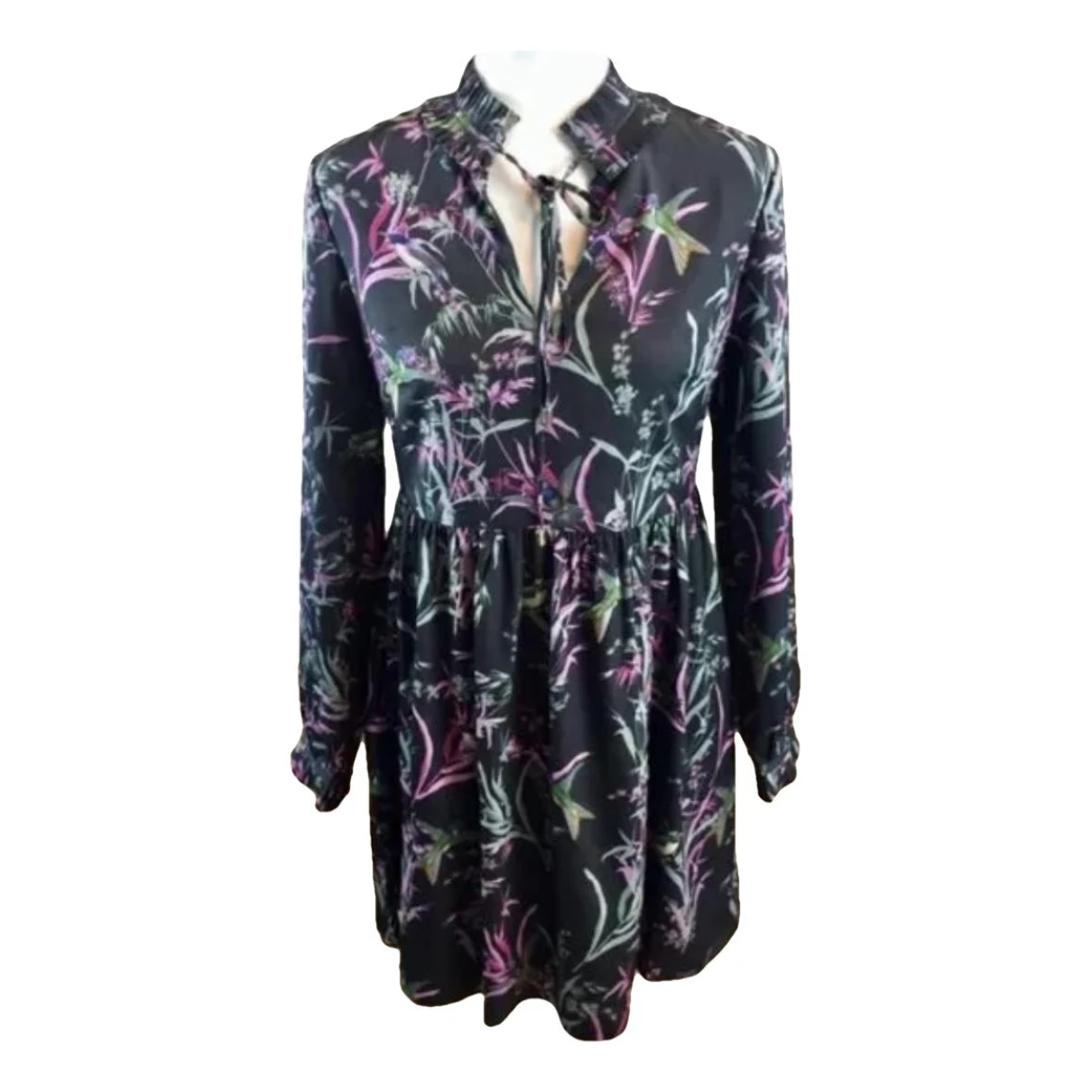Pre-owned Ted Baker Mini Dress In Multicolour