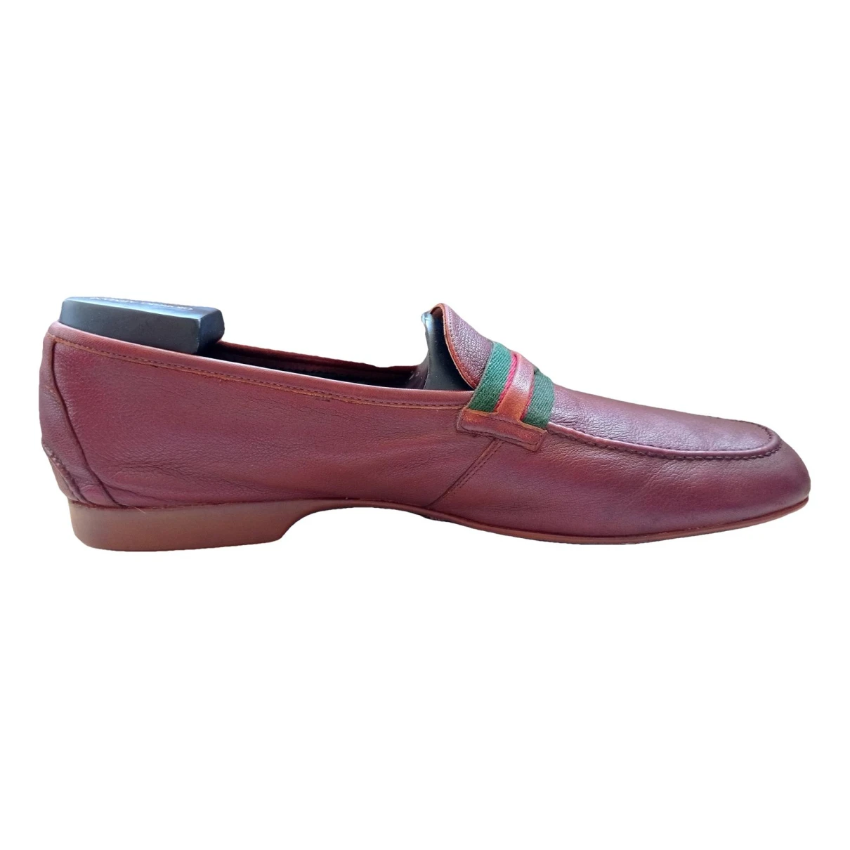 Pre-owned Fratelli Rossetti Leather Flats In Brown