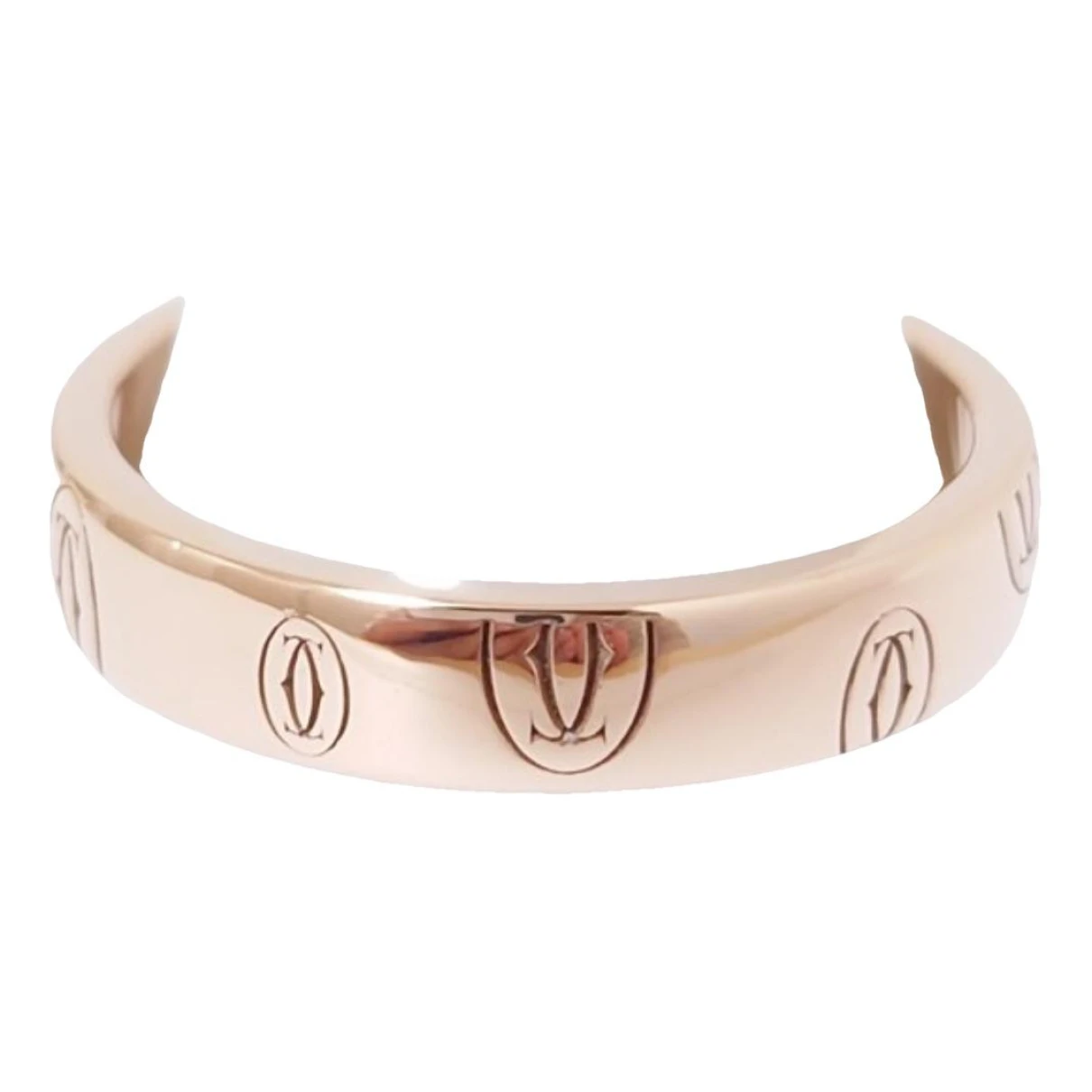 Pre-owned Cartier Happy Birthday Pink Gold Ring