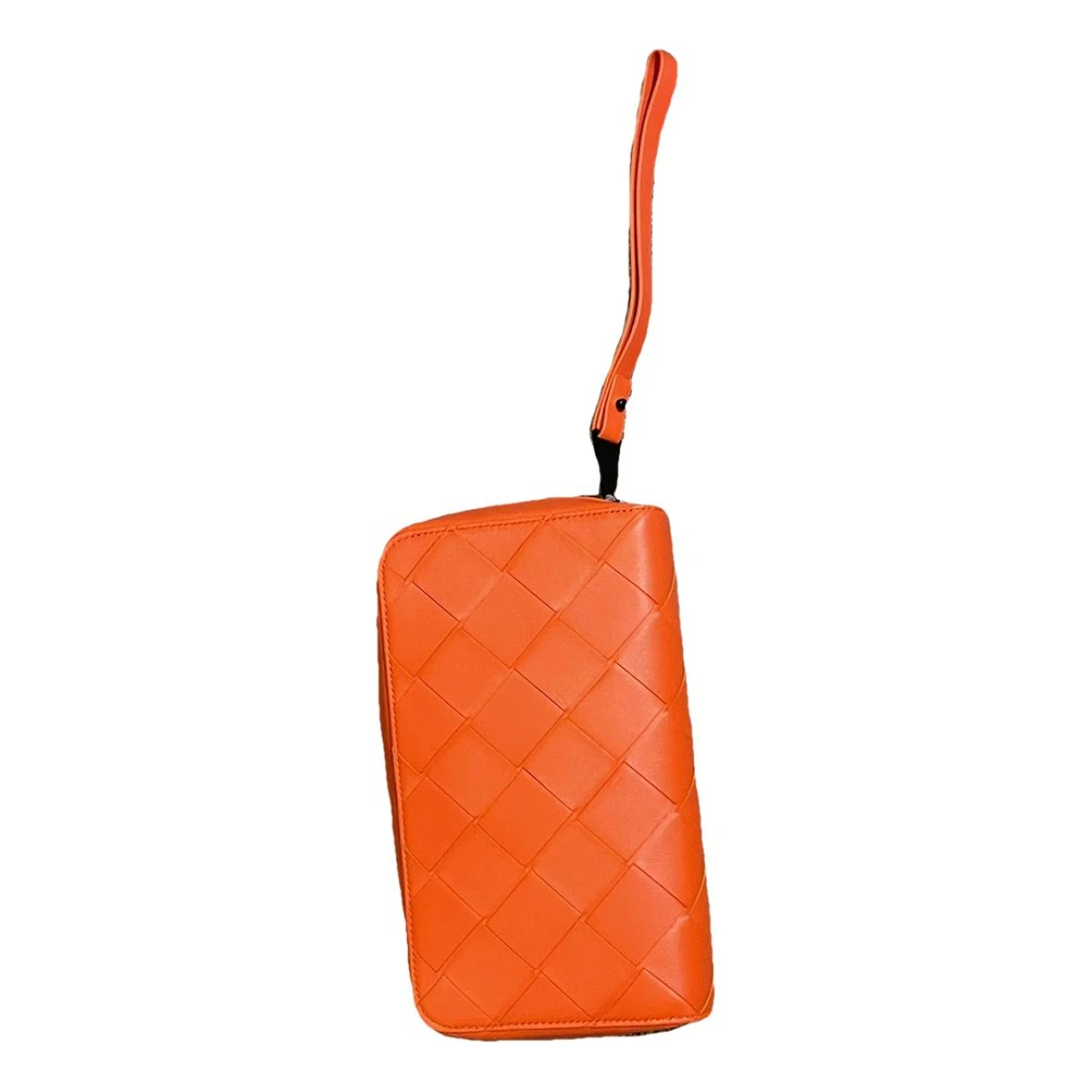 Pre-owned Bottega Veneta Leather Bag In Orange