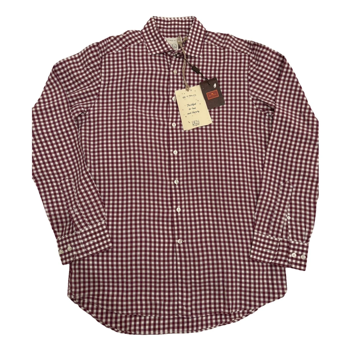 Pre-owned Etro Shirt In Burgundy
