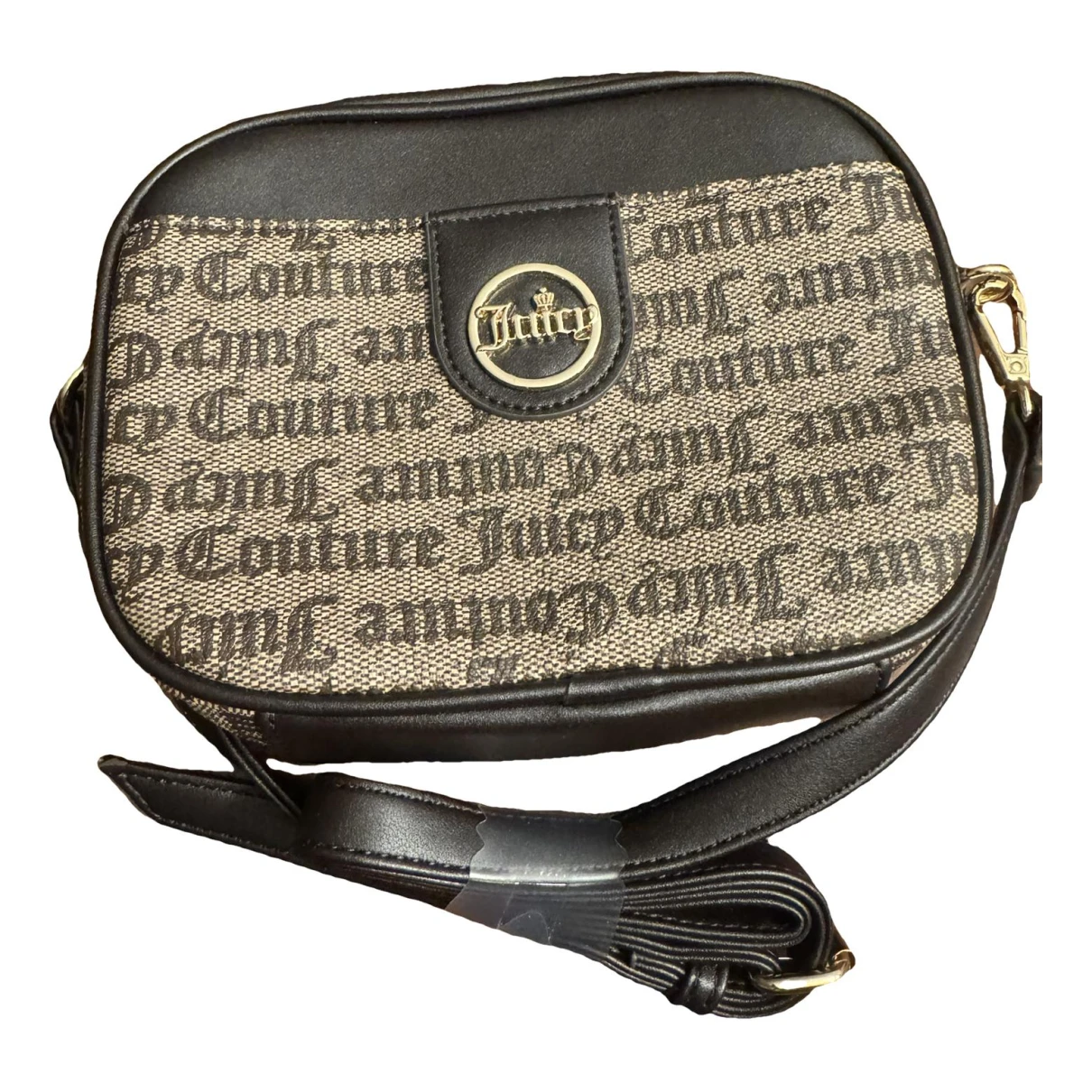 Pre-owned Juicy Couture Cloth Crossbody Bag In Brown