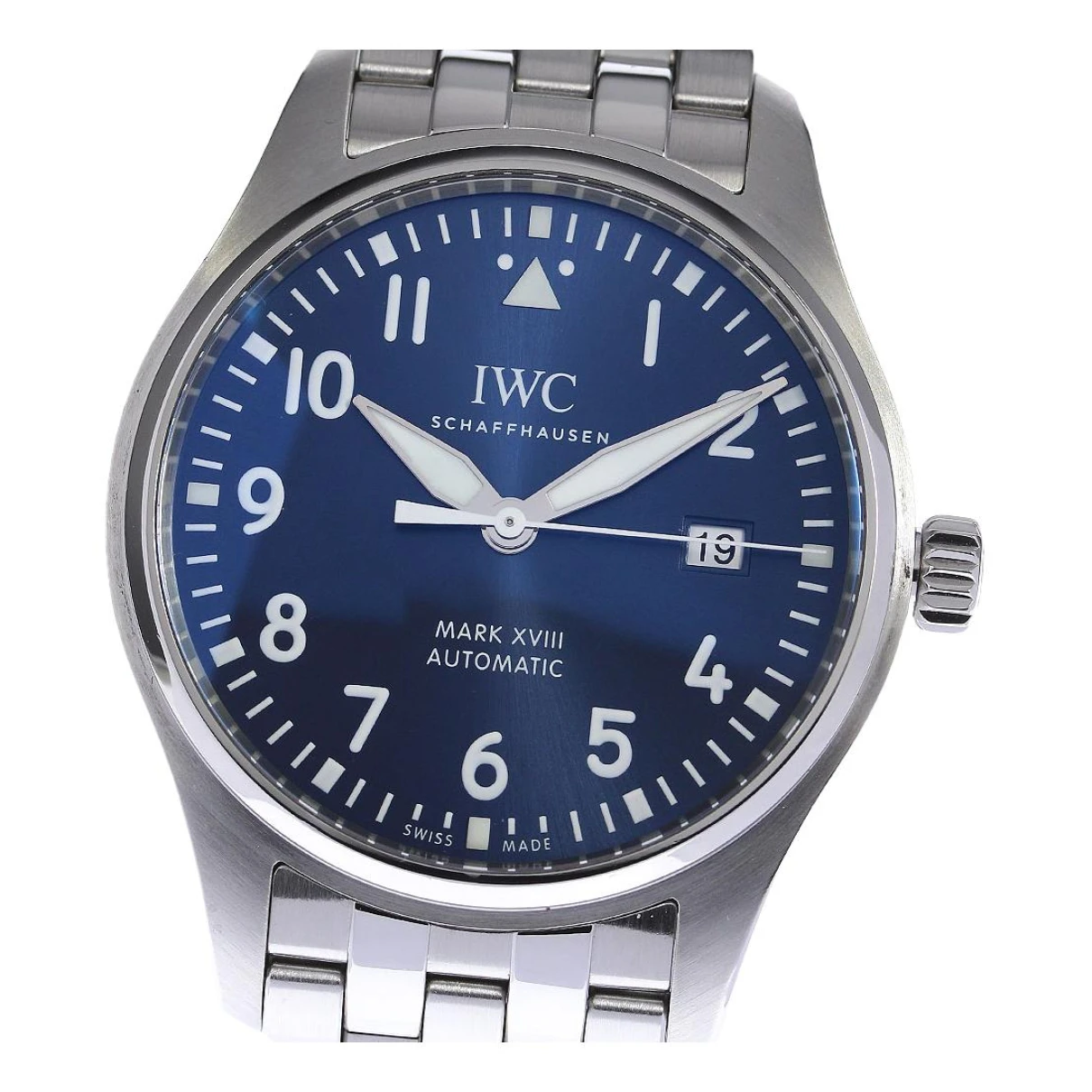 Pre-owned Iwc Schaffhausen Watch In Navy
