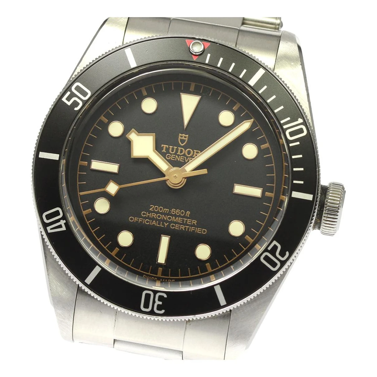 Pre-owned Tudor Watch In Black