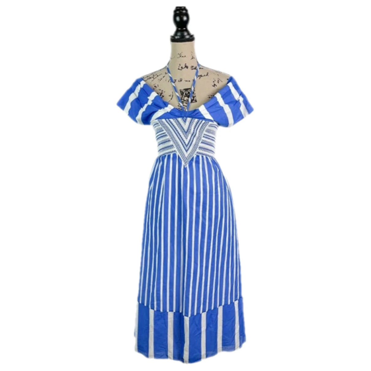 Pre-owned Tanya Taylor Mid-length Dress In Blue