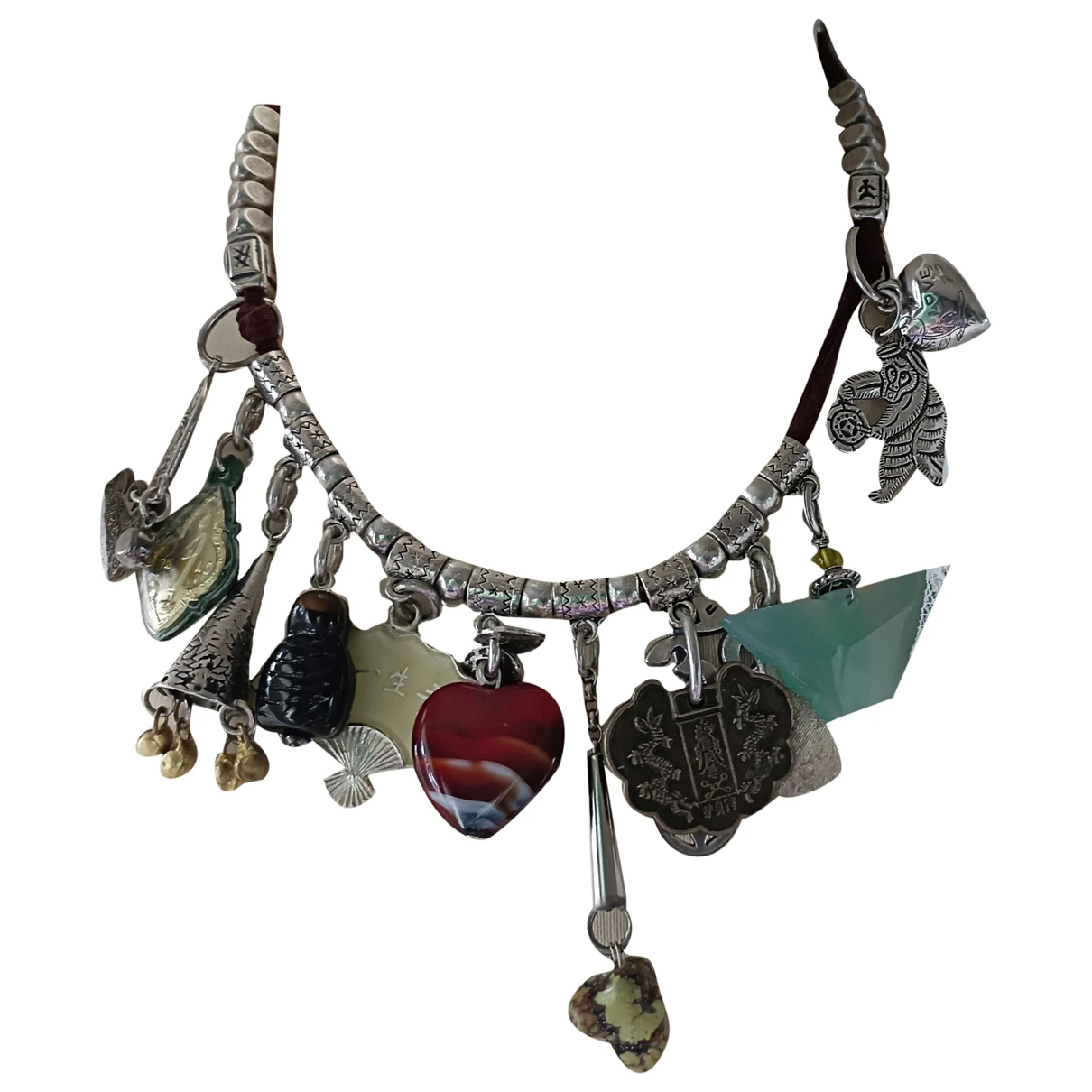 Pre-owned Reminiscence Necklace In Multicolour