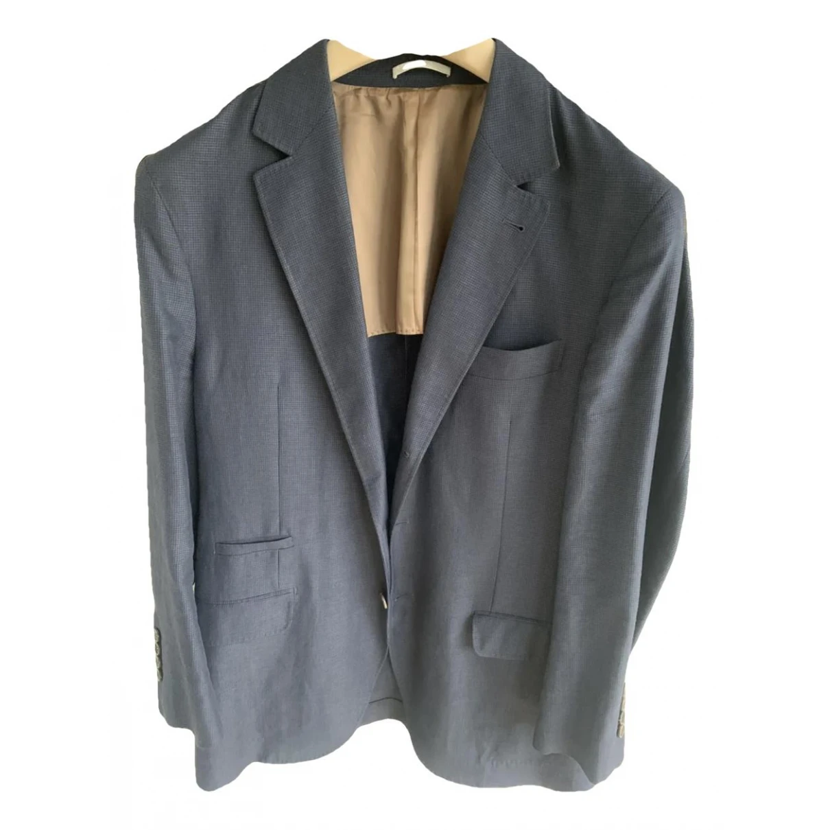 Pre-owned Brunello Cucinelli Silk Vest In Grey