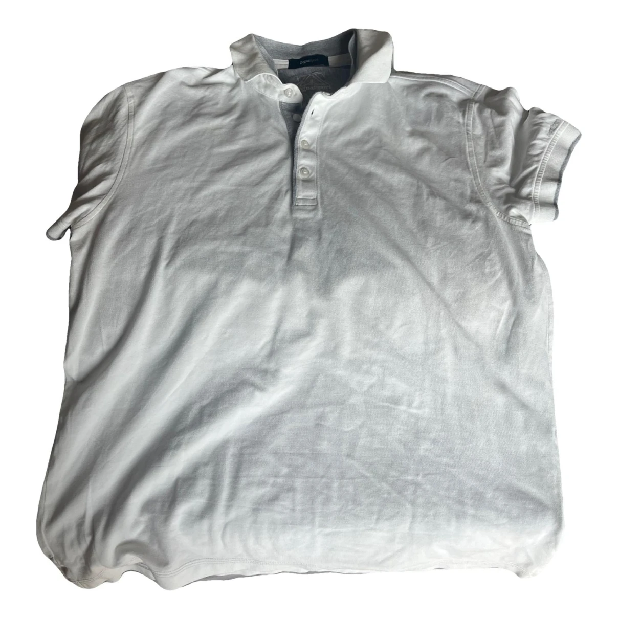 Pre-owned Zegna Polo Shirt In White
