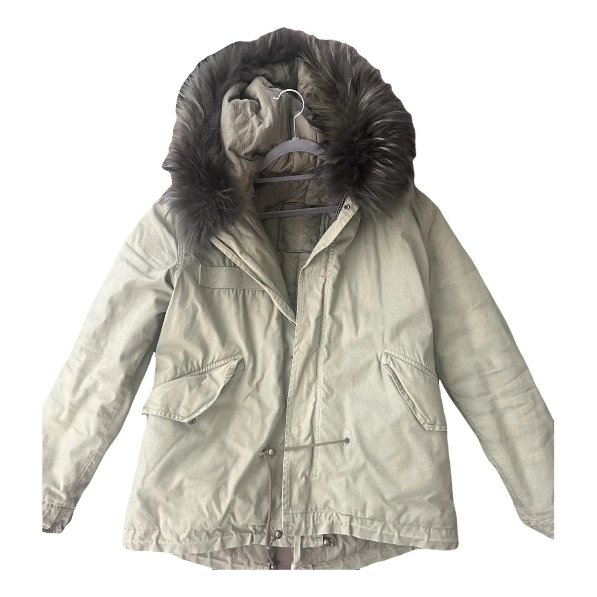 Pre-owned Mr & Mrs Italy Parka In Green