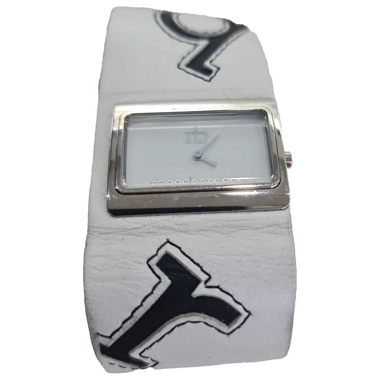 Pre-owned Roccobarocco Watch In White