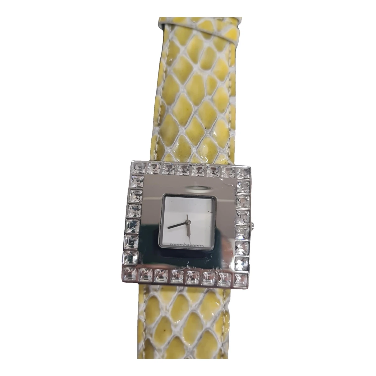 Pre-owned Roccobarocco Watch In Yellow