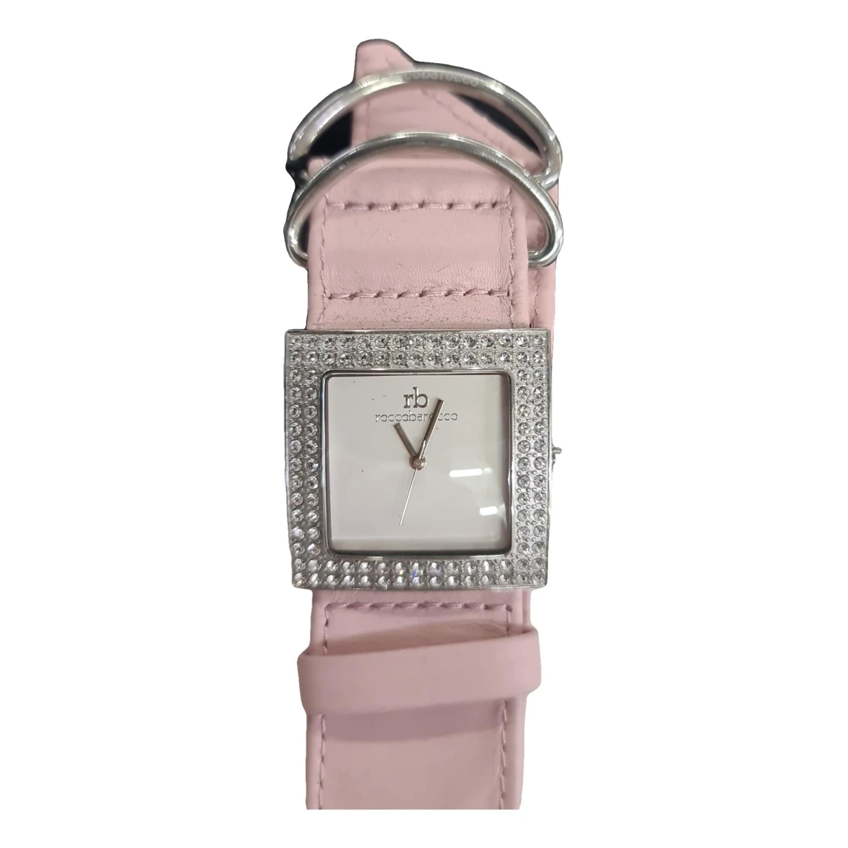 Pre-owned Roccobarocco Watch In Pink