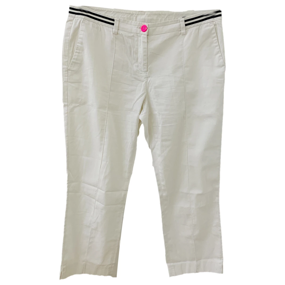 Pre-owned Marina Yachting Short Pants In White