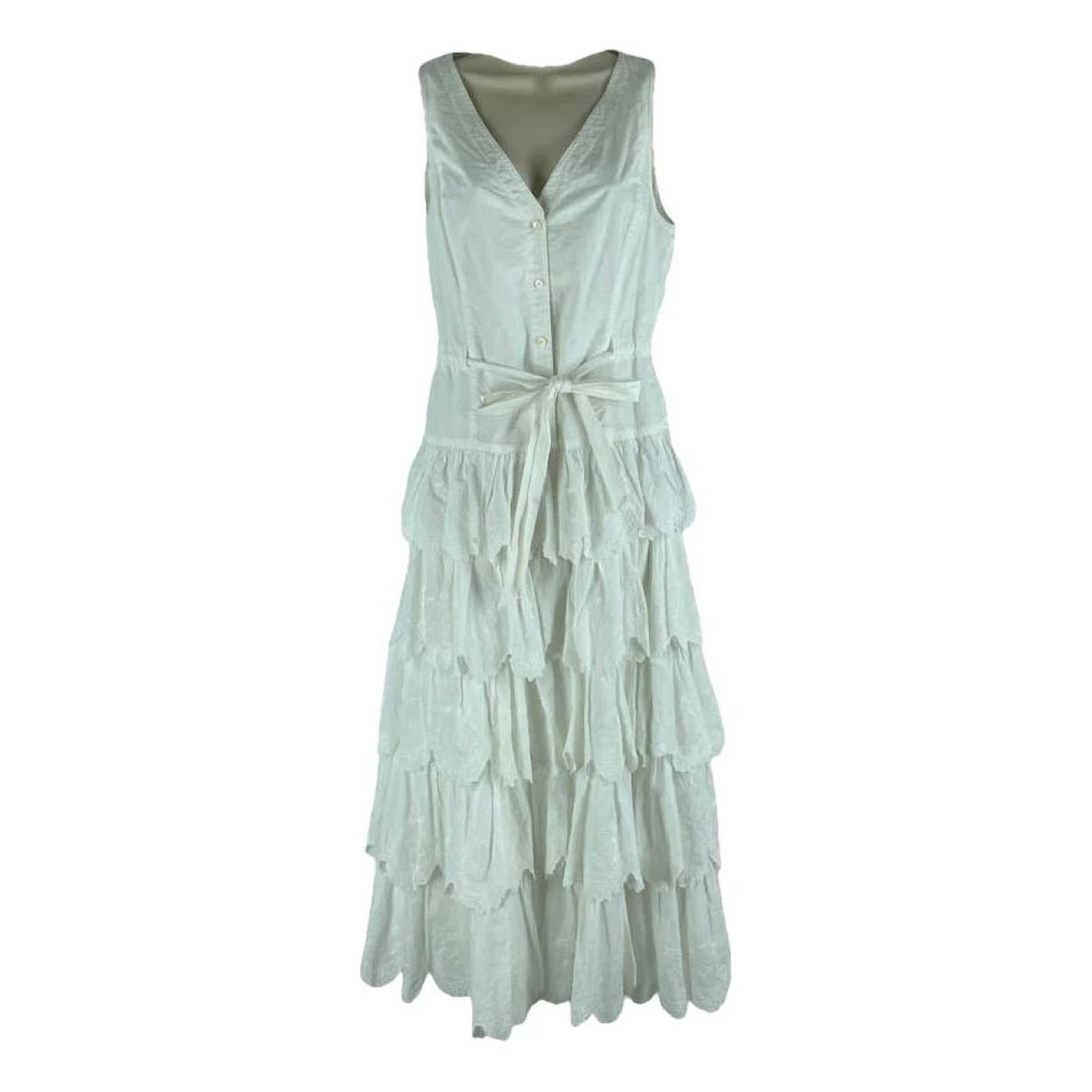 Pre-owned Rebecca Taylor Mid-length Dress In White